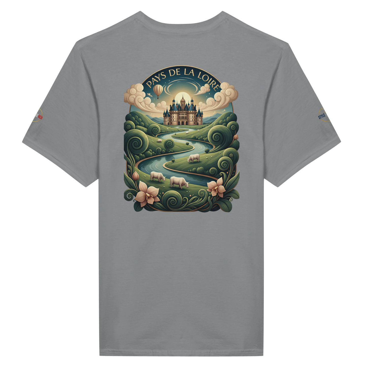 T-shirt Unisexe Pays de la Loire – Design Régional Premium