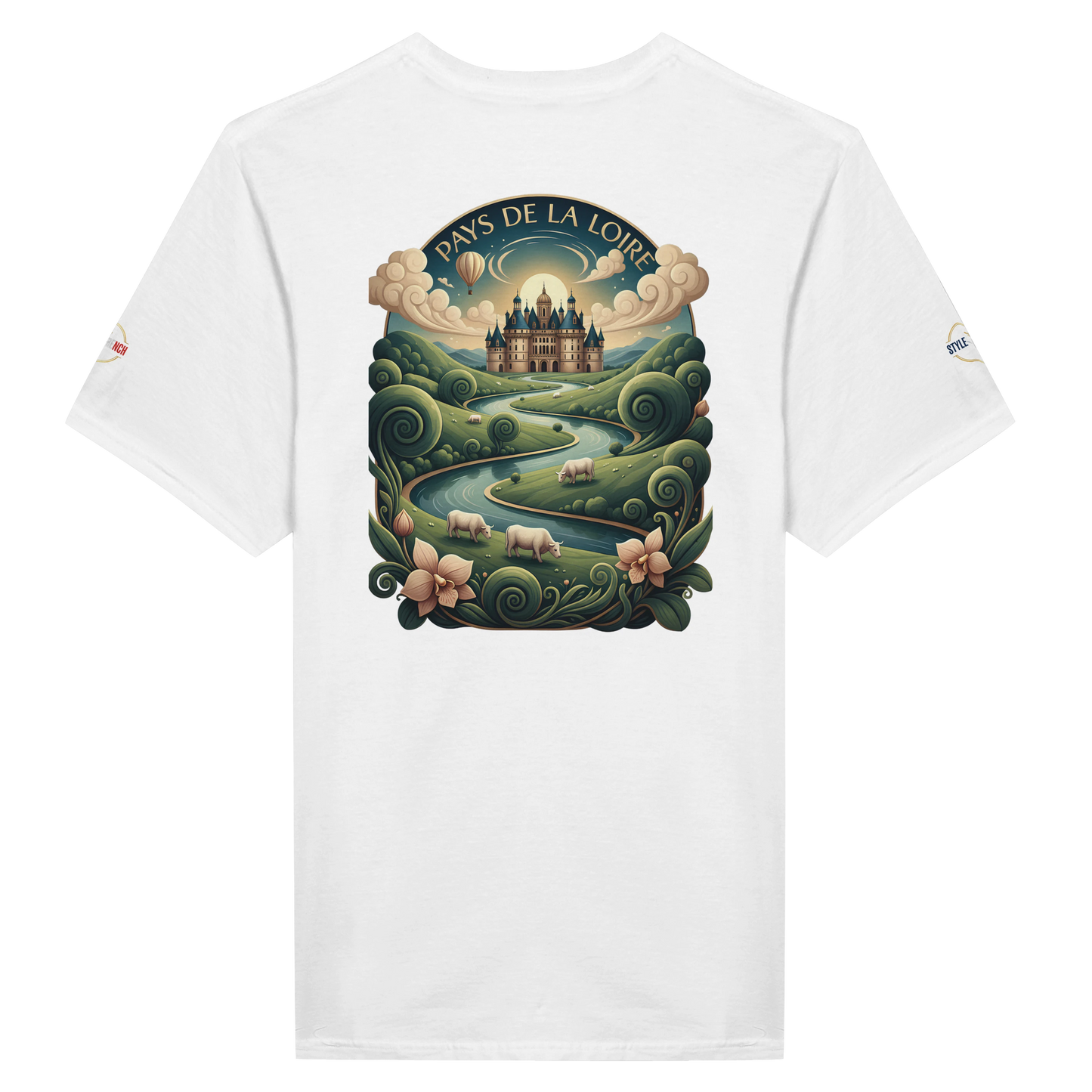 T-shirt Unisexe Pays de la Loire – Design Régional Premium