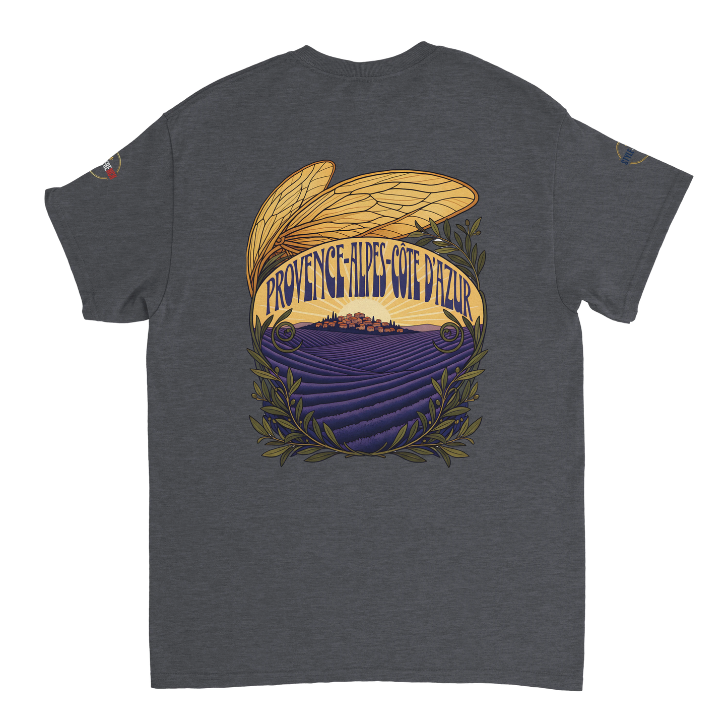 T-Shirt Unisexe Provence-Alpes-Côte d'Azur – Coton Épais Premium