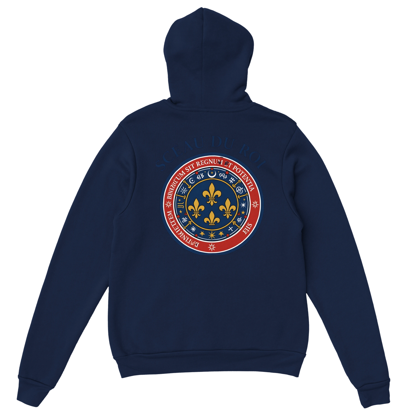 Sweat à capuche Le Sceau du Roi pour homme – Hoodie premium en coton mélangé