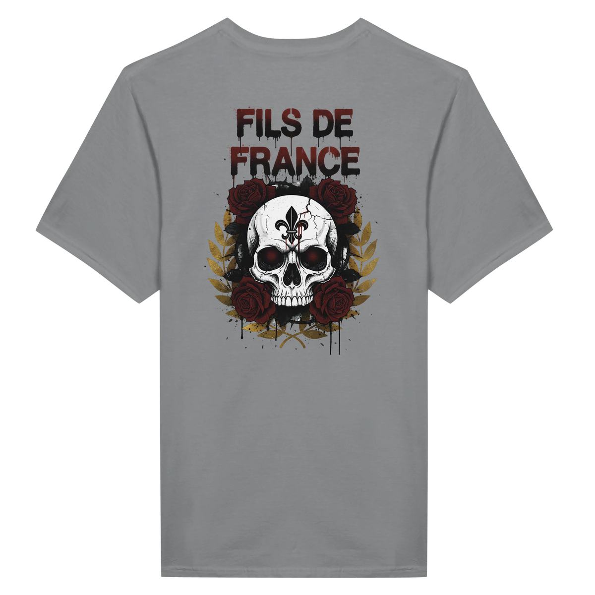 T-Shirt Homme Fils de France - Premium Coton Doux Impression Haute Définition