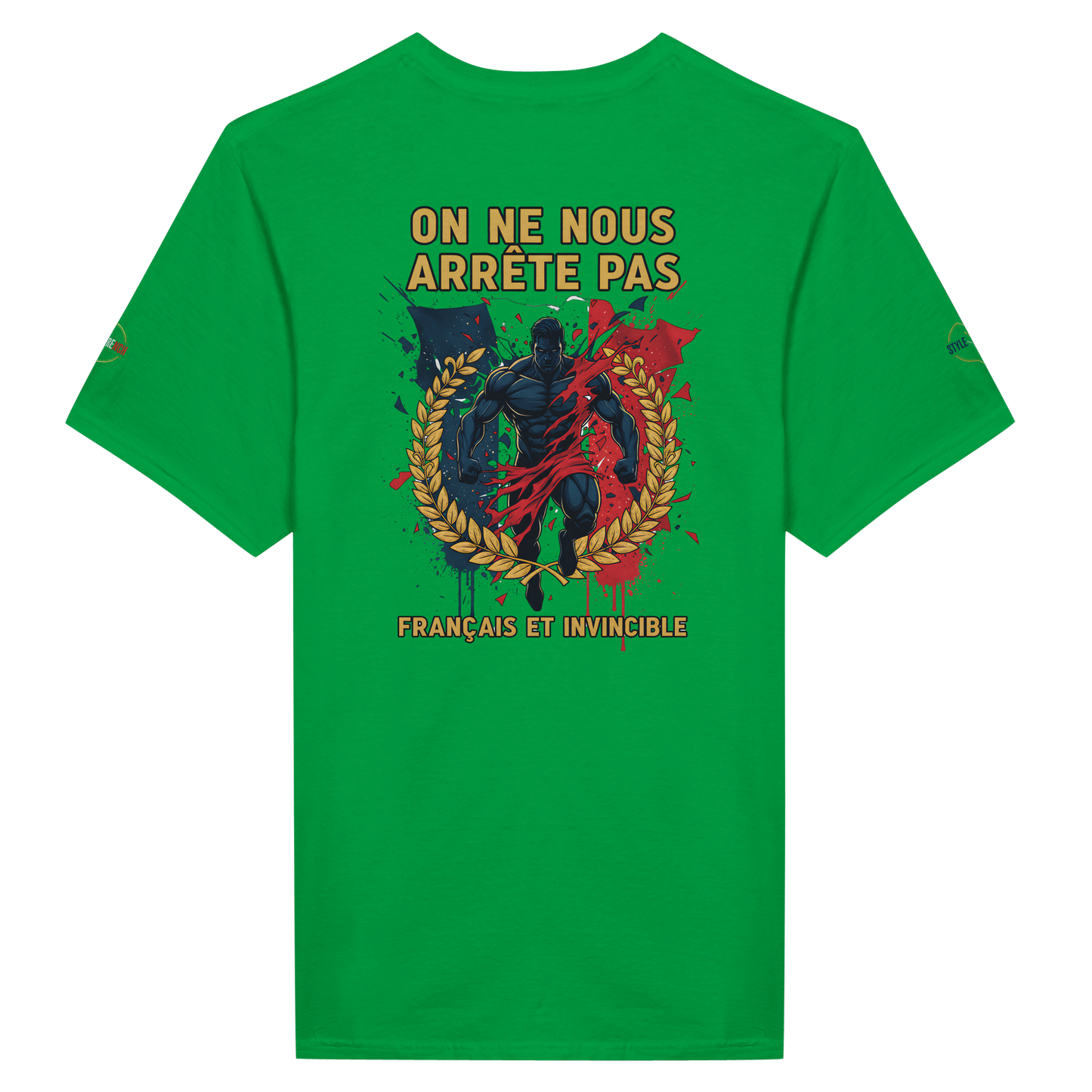 T-shirt Homme 'On  nous arrête pas' – Coton Premium Confort