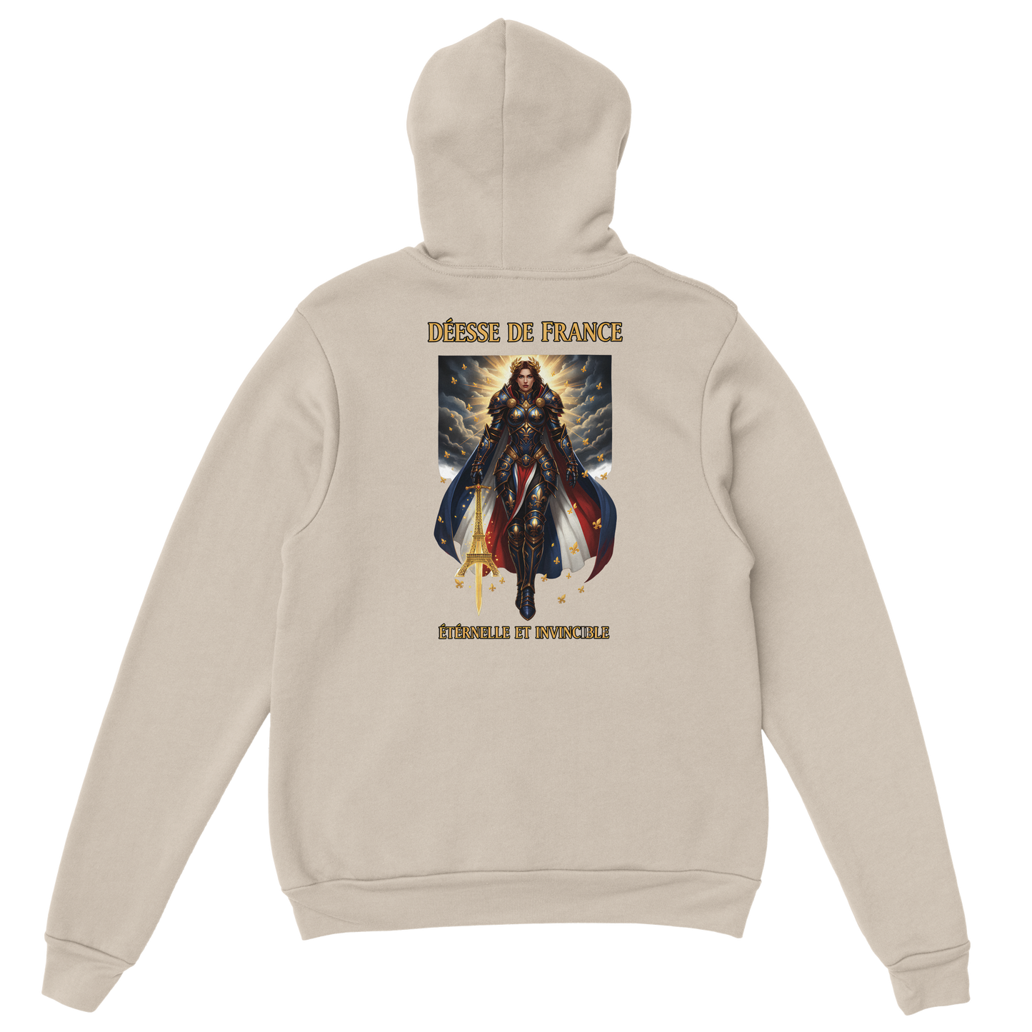 Sweat à Capuche déesse de France Douillet à Motif Unique – Confort et Style