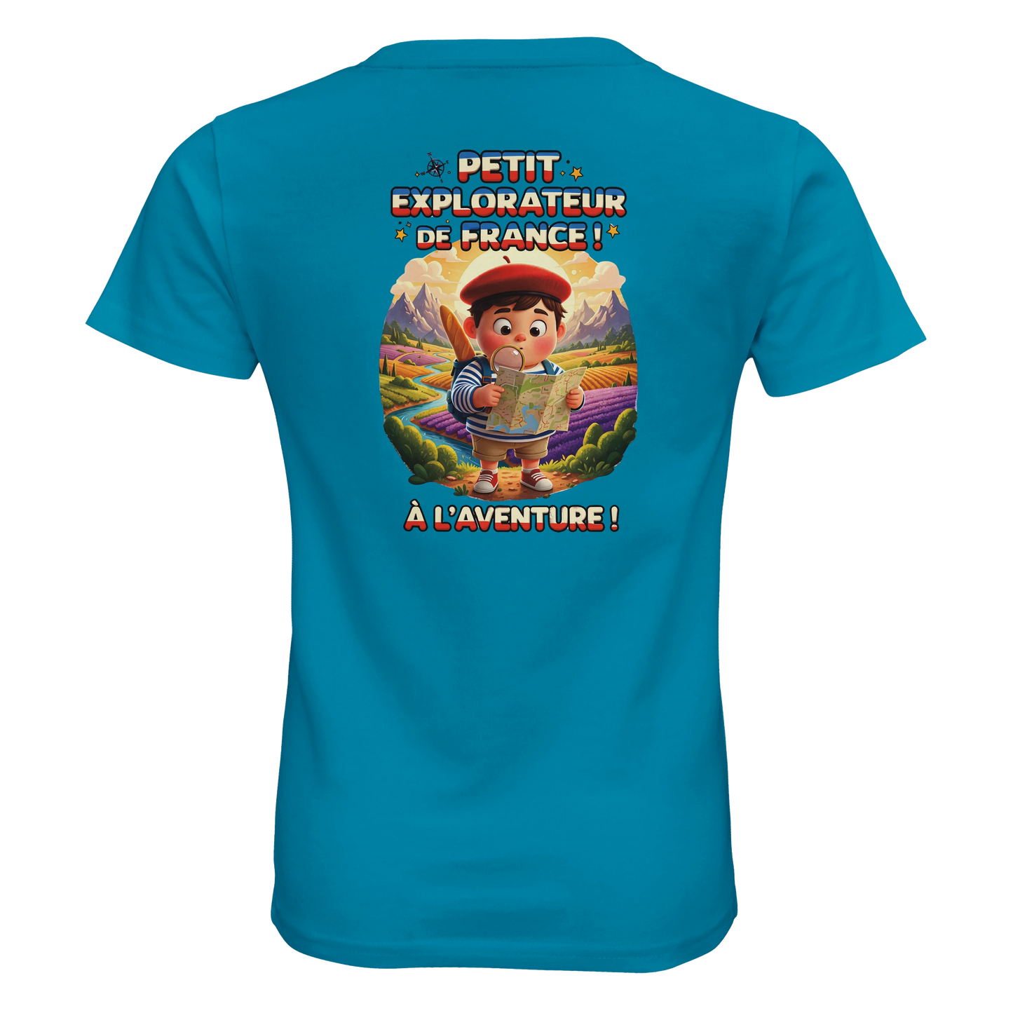 T-shirt Garçon Petit Explorateur – 100% Coton Bio