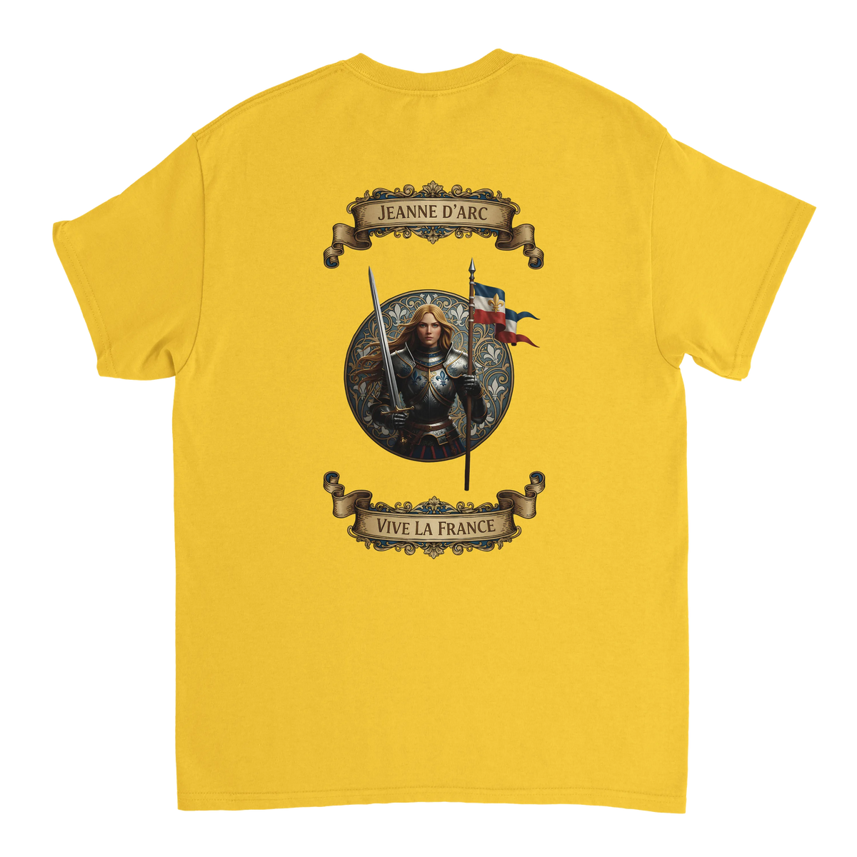 T-shirt Femme Jeanne d'Arc - Symbole Iconique en Coton Premium