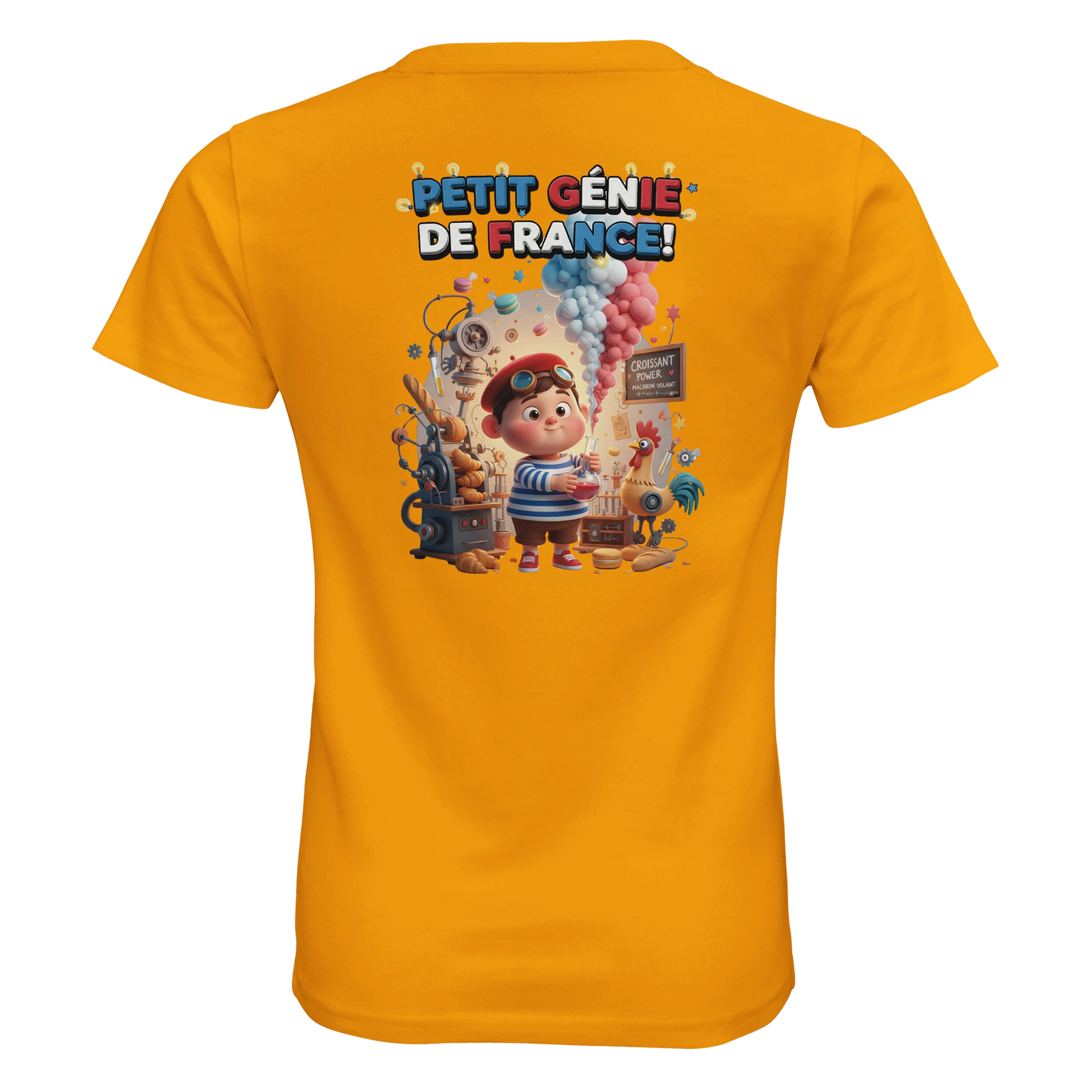 T-shirt Enfant Petit Génie - 100% Coton Bio - Confort et Qualité
