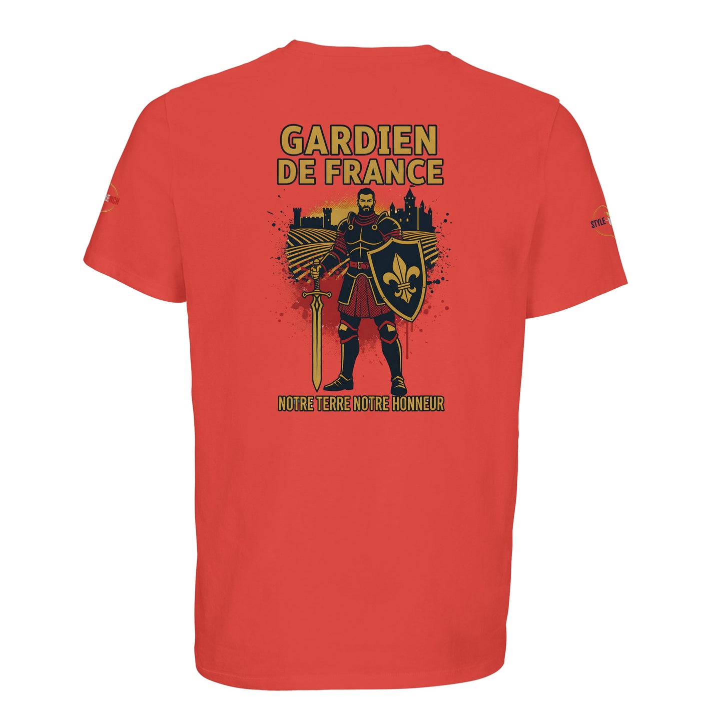 T-shirt Gardien de France pour Homme - Coton Bio Premium