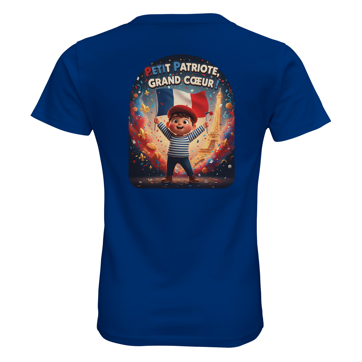 T-shirt Garçon Petit Patriote - Coton Bio Premium