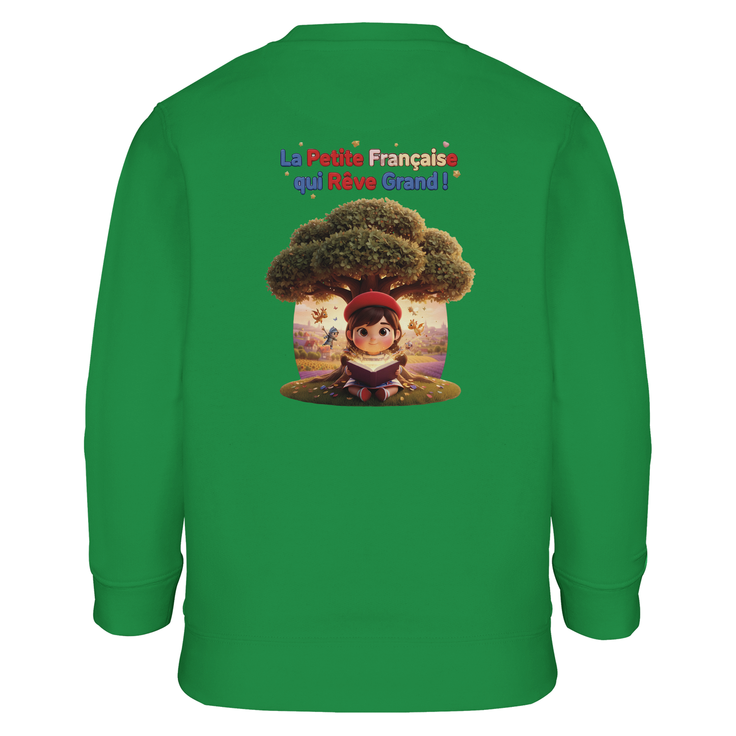 La Petite Française Qui Rêve Grand - Sweat-shirt Enfant Écoresponsable