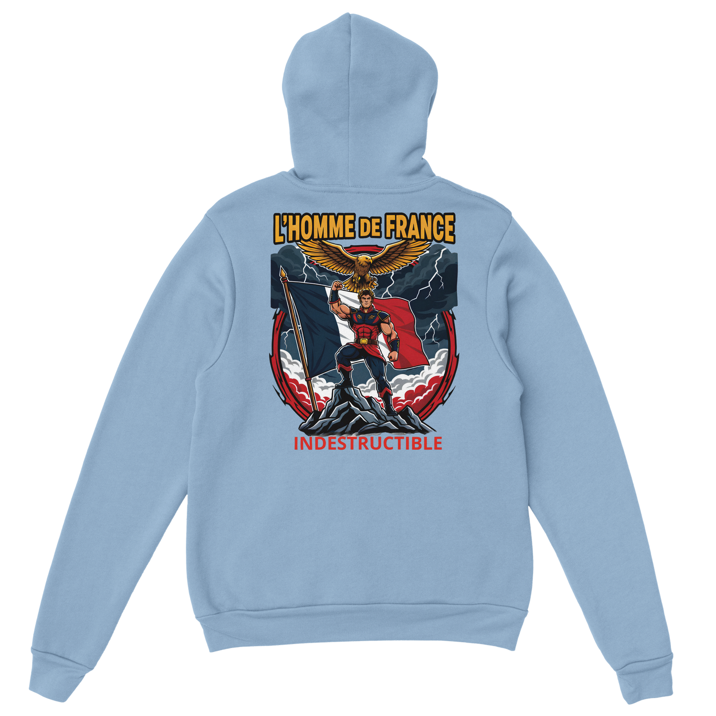 Sweat à Capuche Homme homme de France - Design France - Confort Premium