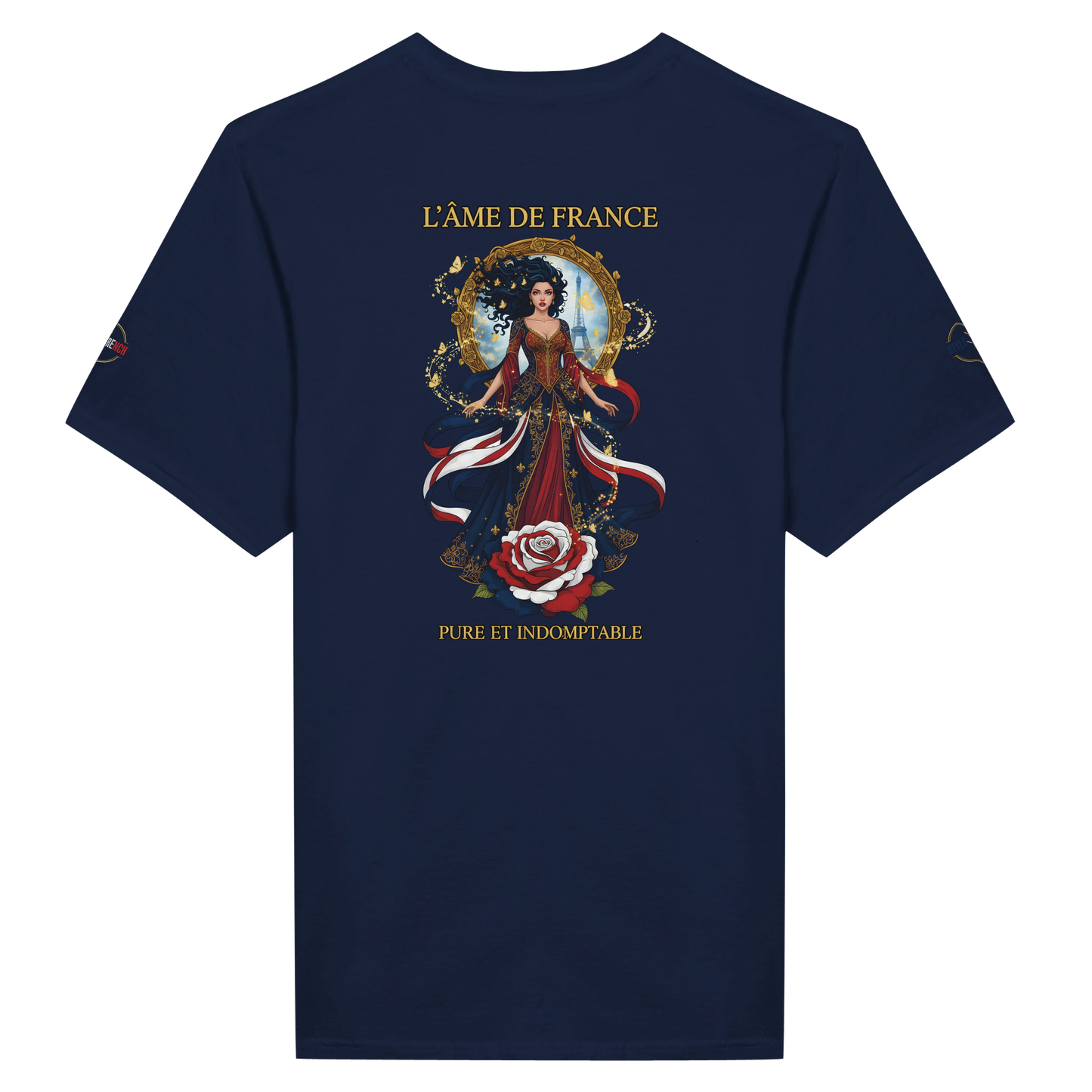 T-shirt  femme L'âme de France – Premium Cotton Tee with Classic French Design