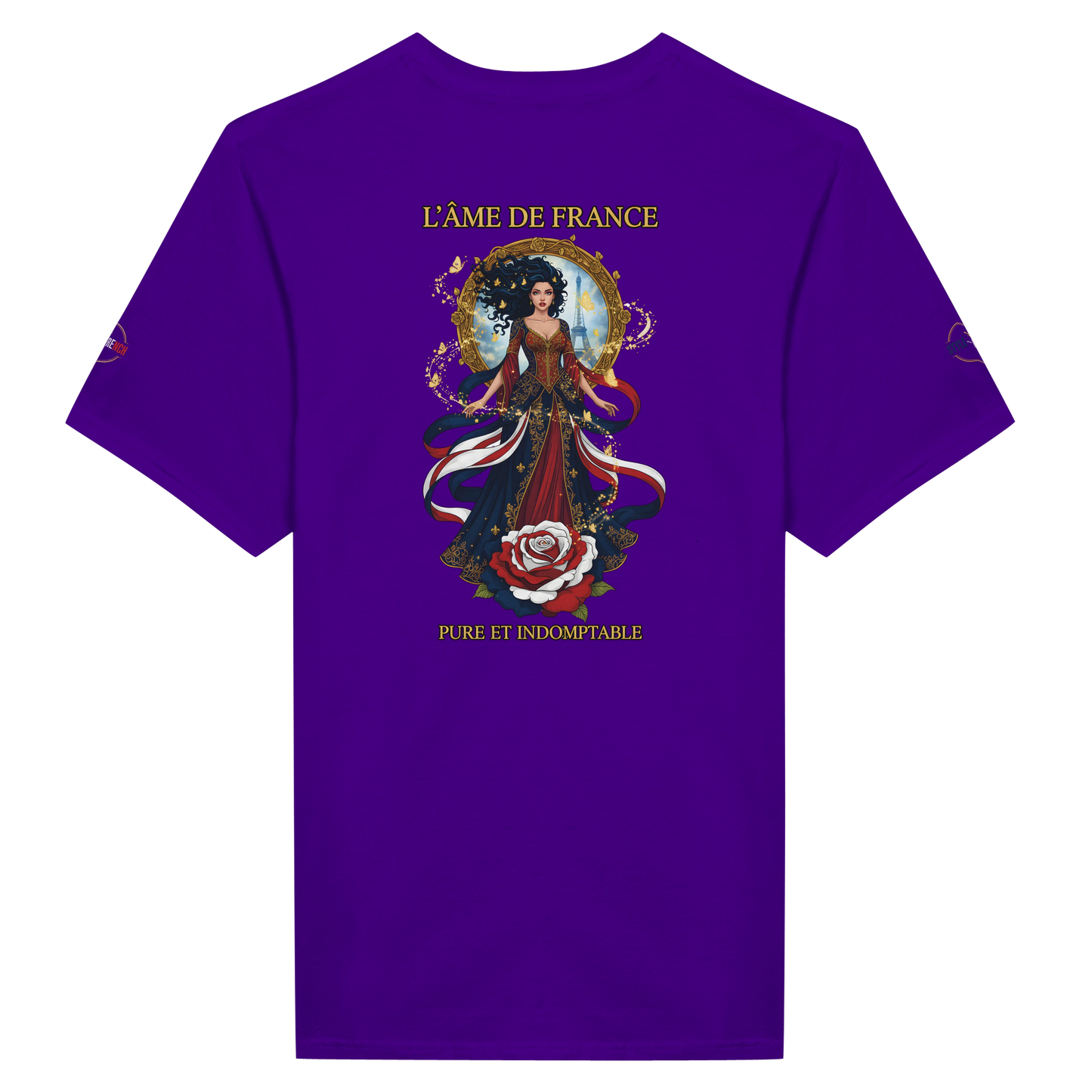 T-shirt  femme L'âme de France – Premium Cotton Tee with Classic French Design