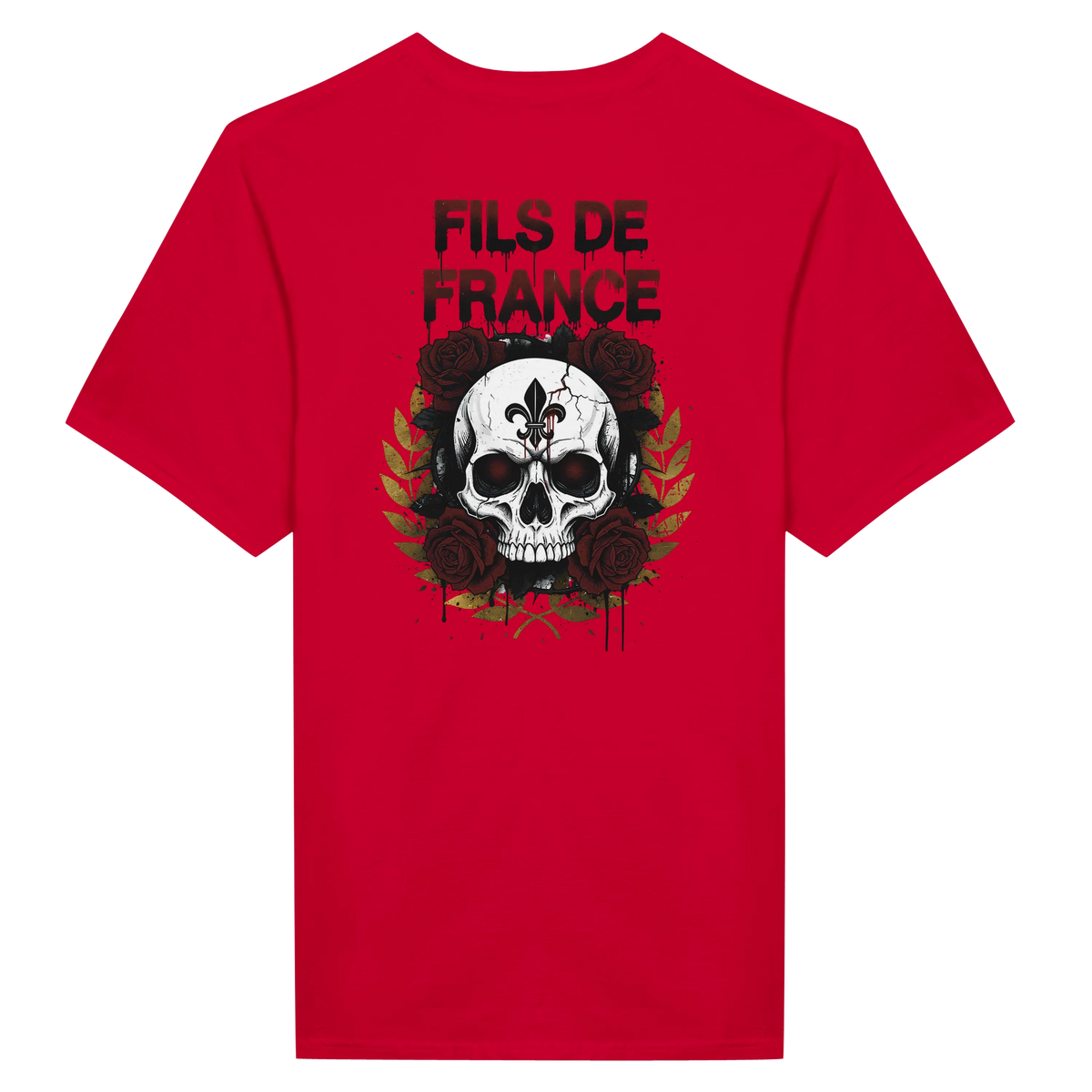 T-Shirt Homme Fils de France - Premium Coton Doux Impression Haute Définition