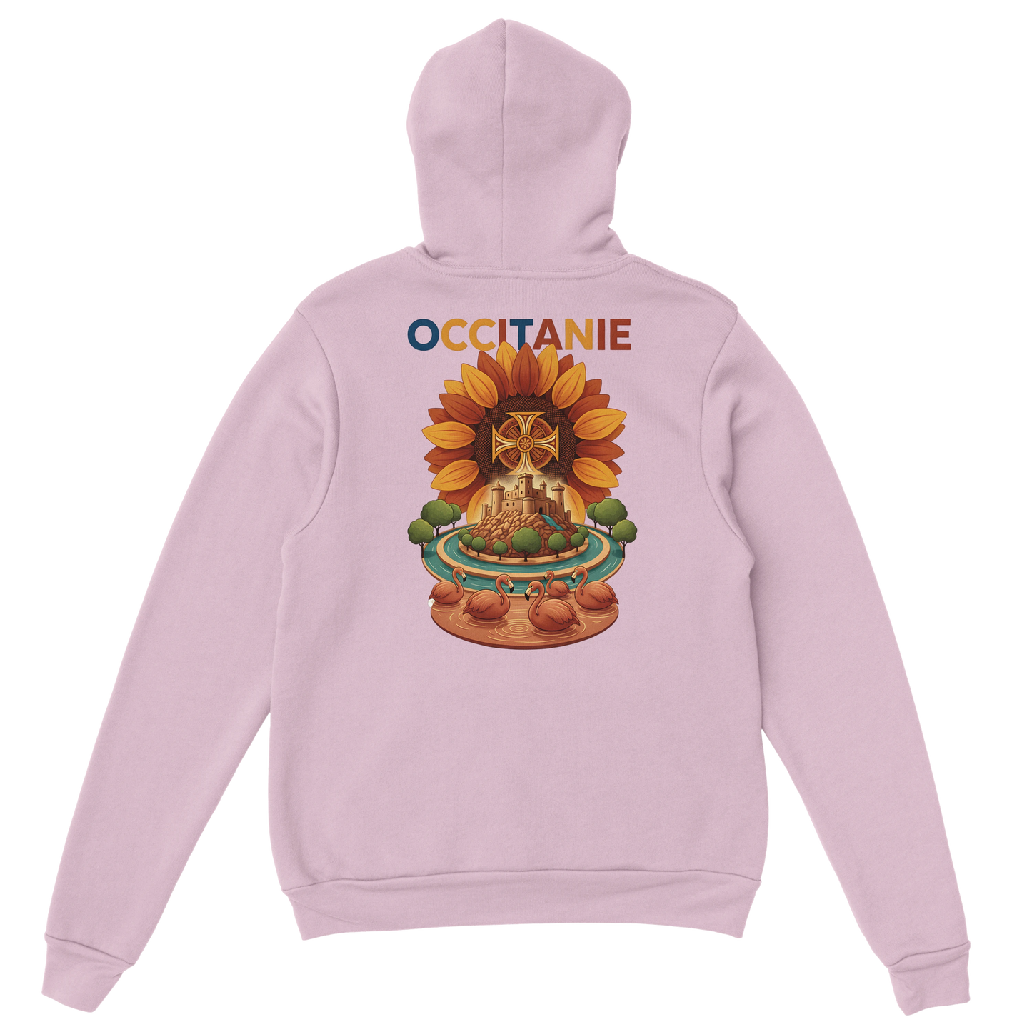 Sweat à Capuche Unisexe Occitanie – Hoodie Confortable et Résistant