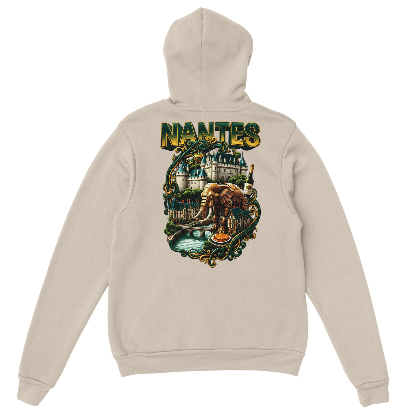 Sweat à capuche unisexe Nantes – Confort premium et style urbain