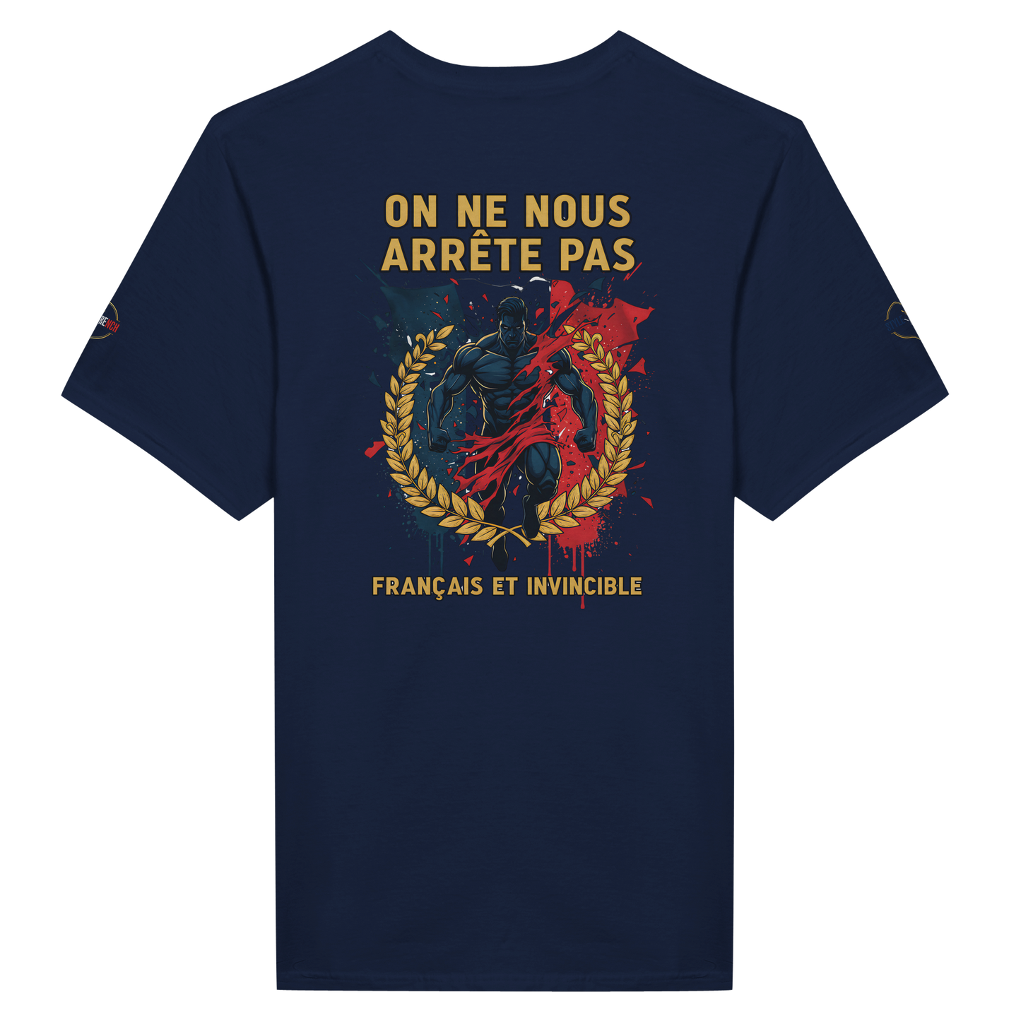T-shirt Homme 'On  nous arrête pas' – Coton Premium Confort