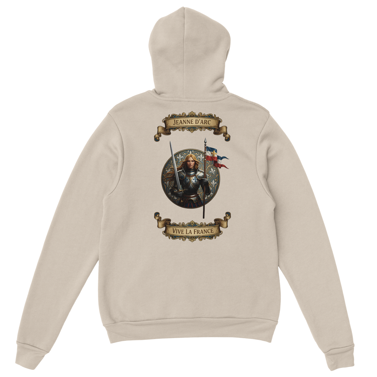 Sweat à Capuche Femme Jeanne d'Arc - Hoodie Confortable et Résistant