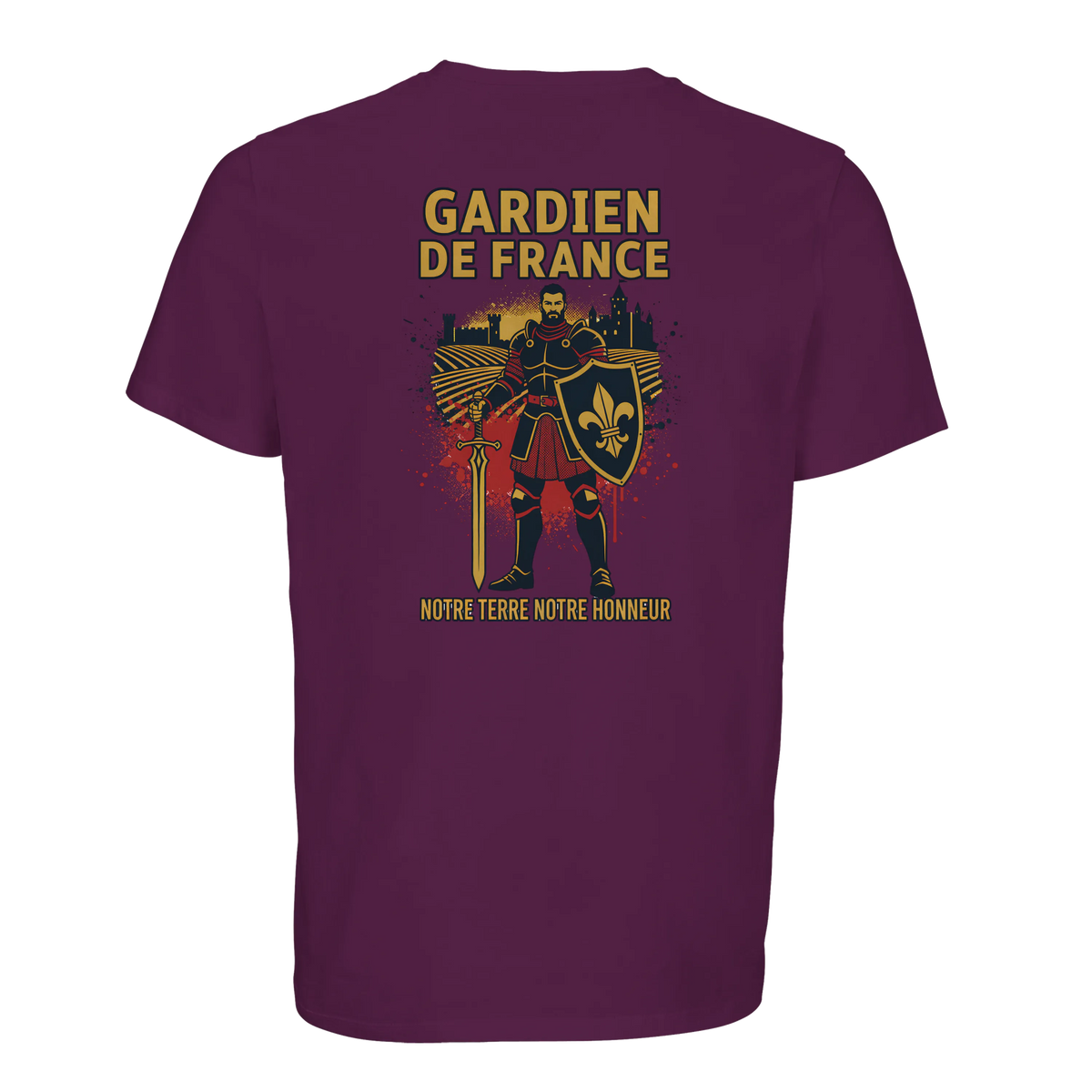 T-Shirt für Herren Frankreich Torwart Baumwolle in Bio-Umstellung | SOL'S Legend 03981