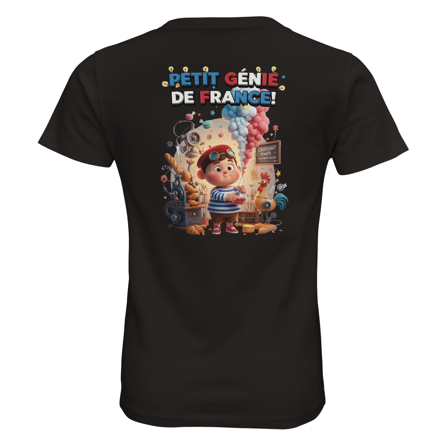 T-shirt Enfant Petit Génie - 100% Coton Bio - Confort et Qualité