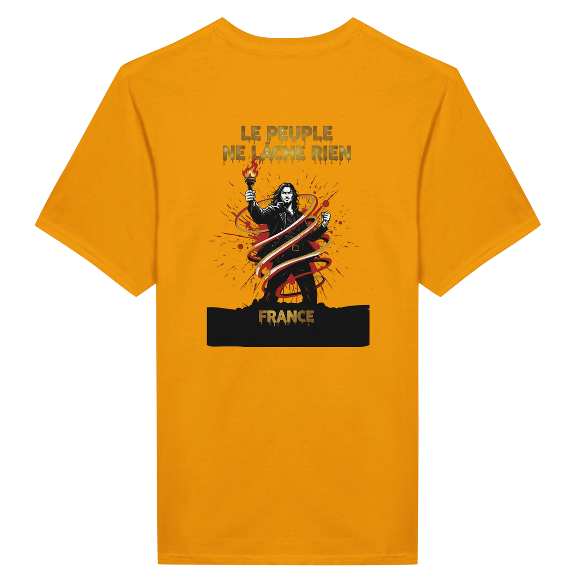 T-shirt Le Peuple Ne Lâche Rien – T-shirt Activiste Premium