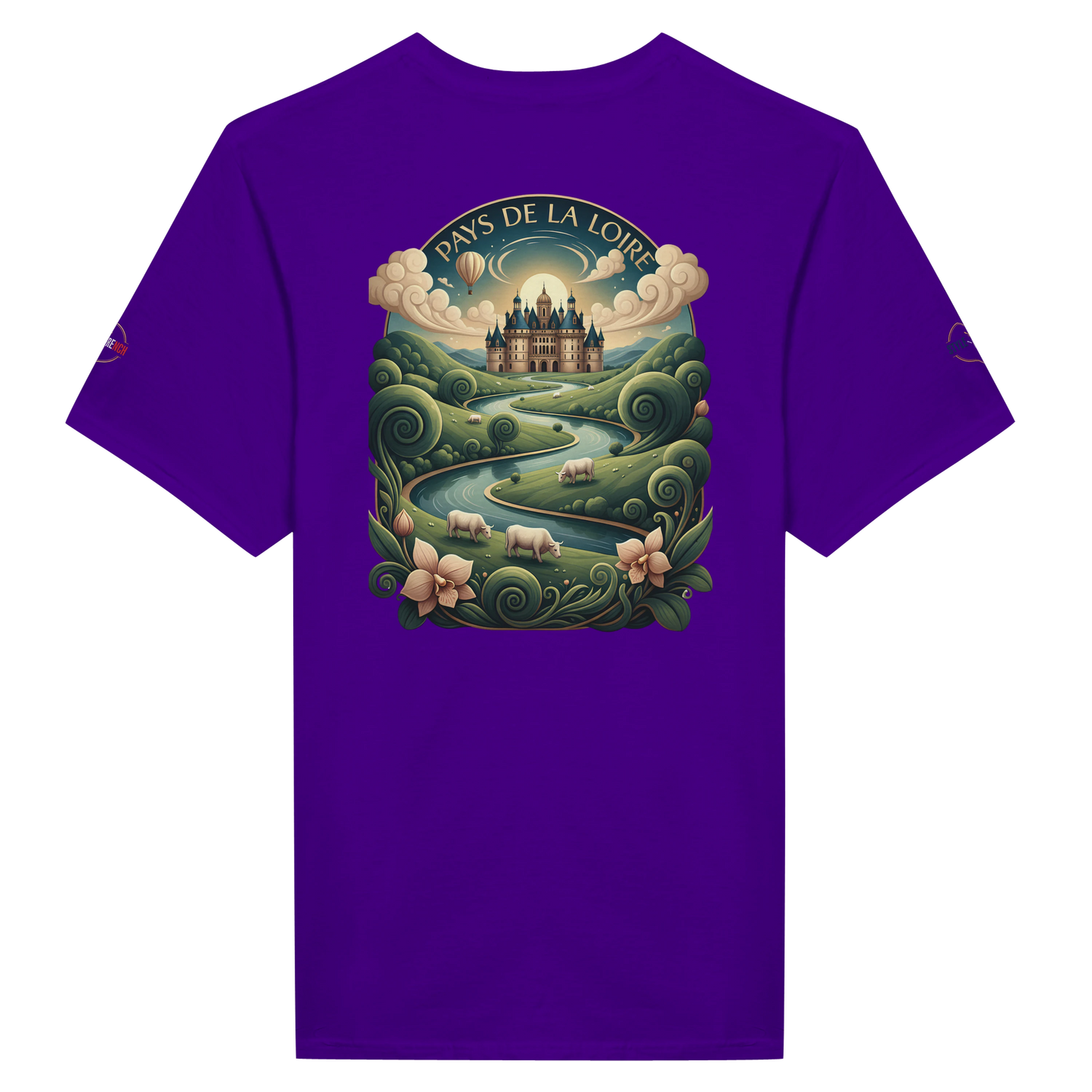 T-shirt Unisexe Pays de la Loire – Design Régional Premium