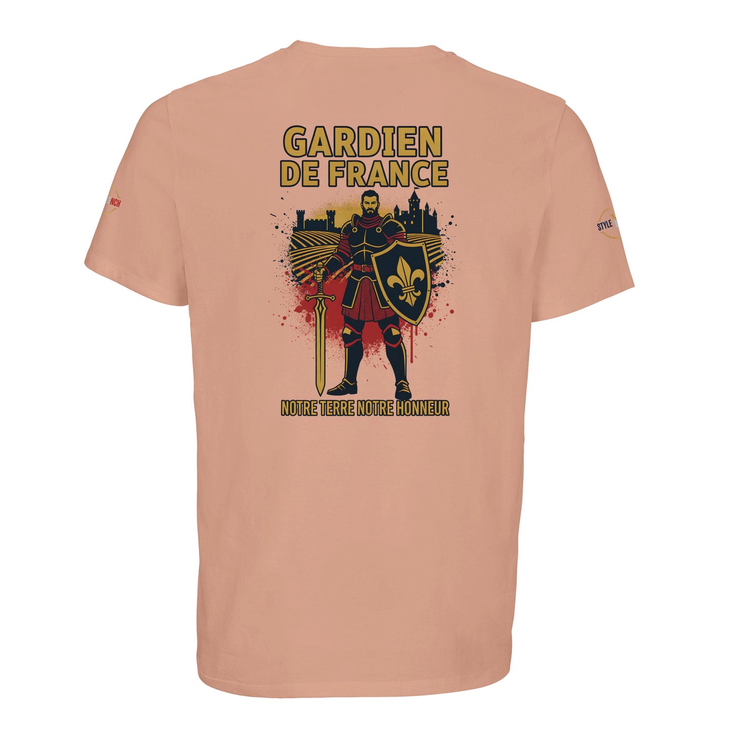 T-shirt Gardien de France pour Homme - Coton Bio Premium