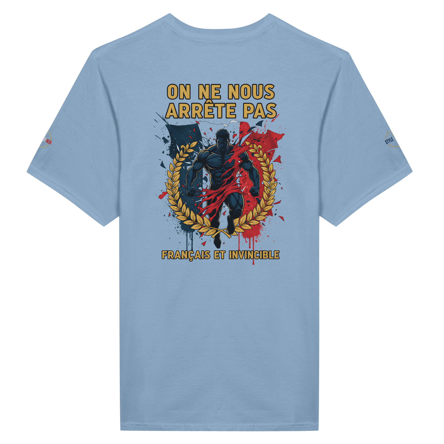 T-shirt Homme 'On  nous arrête pas' – Coton Premium Confort