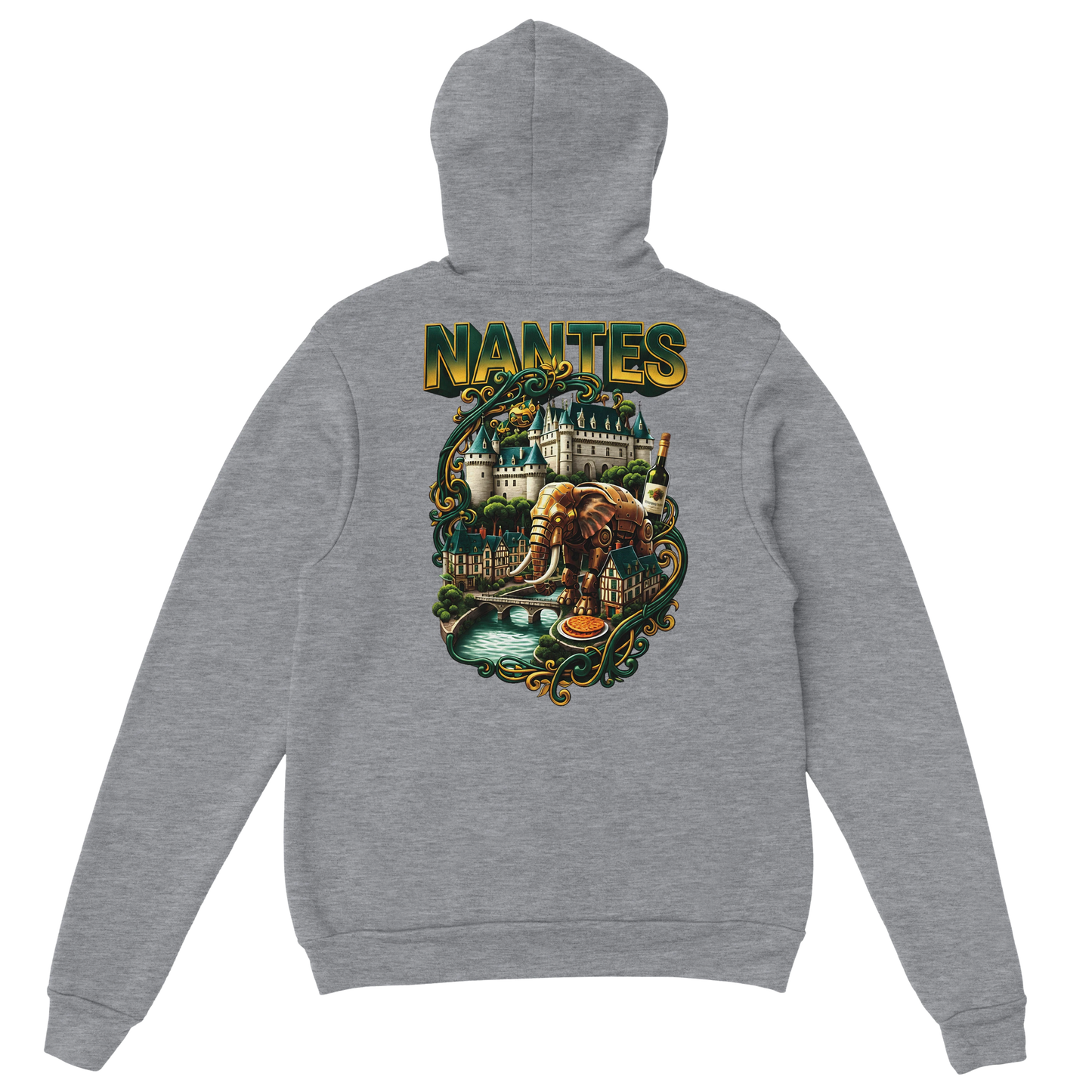 Sweat à capuche unisexe Nantes – Confort premium et style urbain