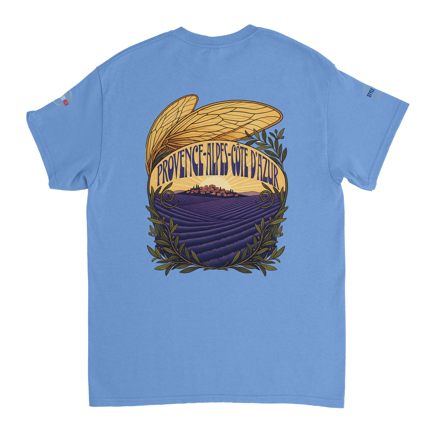 T-Shirt Unisexe Provence-Alpes-Côte d'Azur – Coton Épais Premium