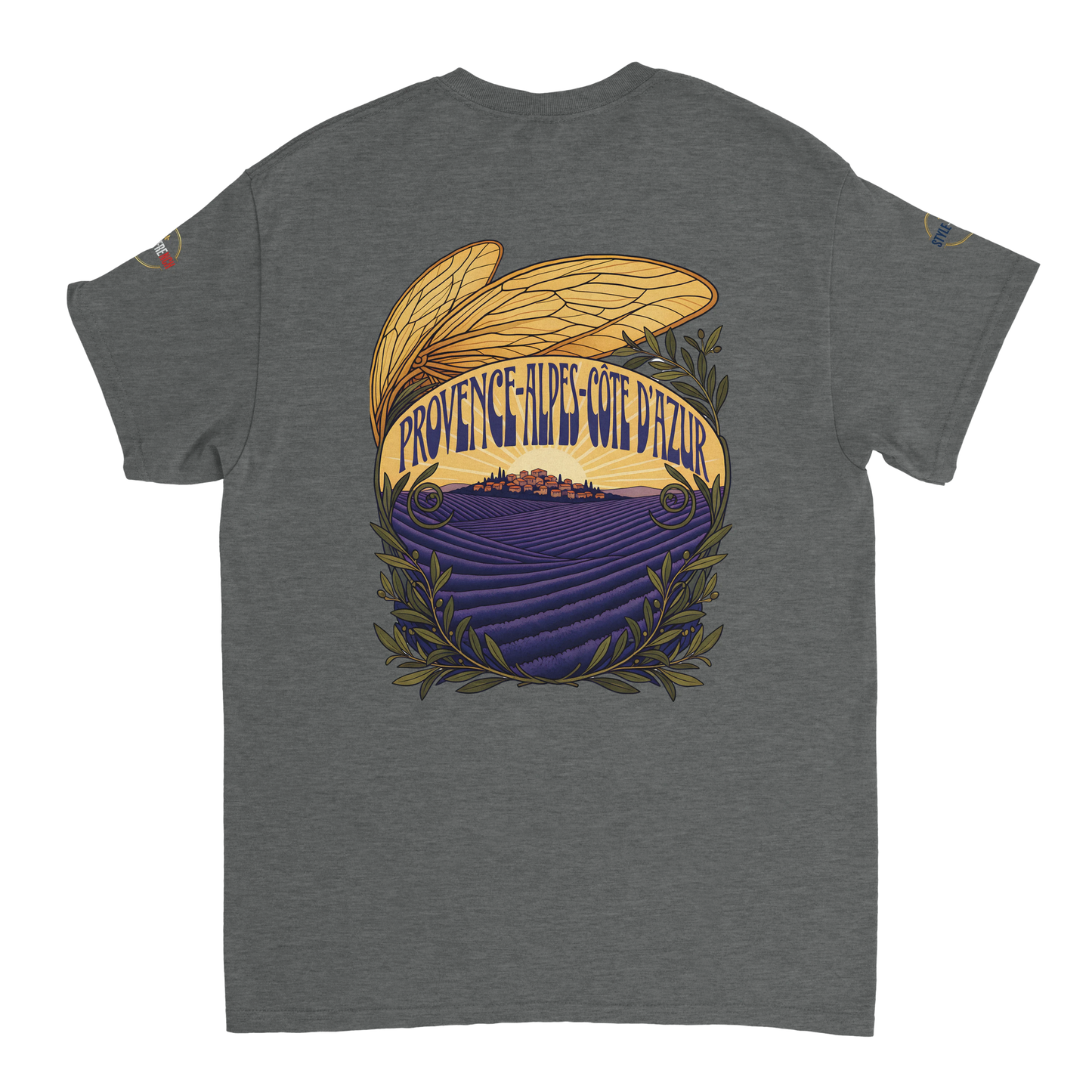 T-Shirt Unisexe Provence-Alpes-Côte d'Azur – Coton Épais Premium