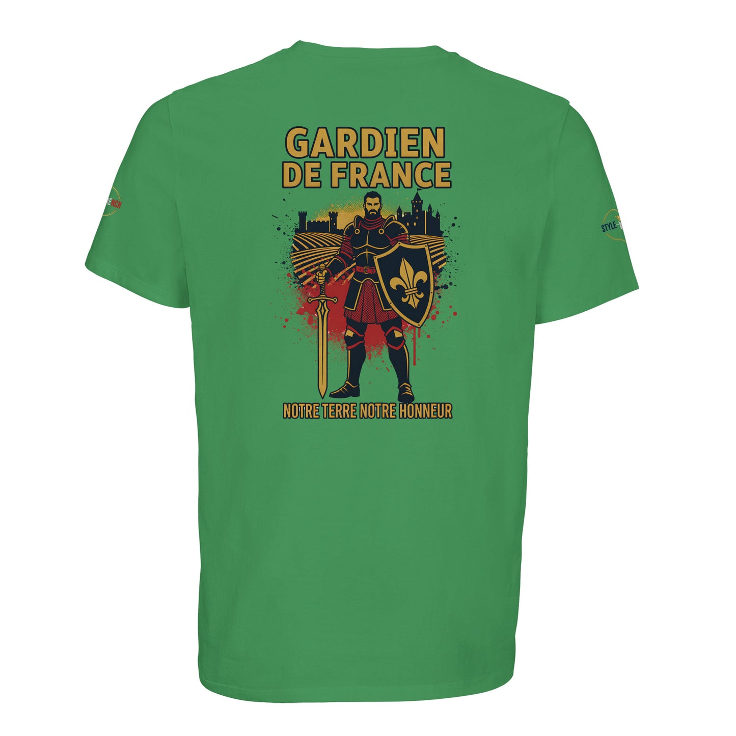 T-shirt Gardien de France pour Homme - Coton Bio Premium