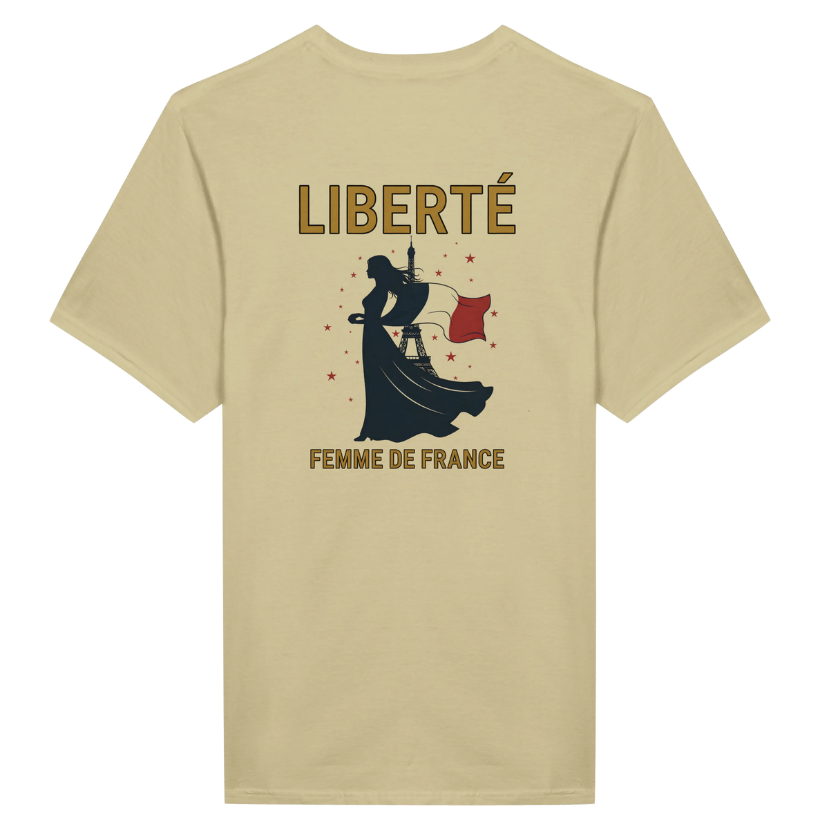T-shirt Femme Liberté Classique – Col Ras du Cou Gildan 64000