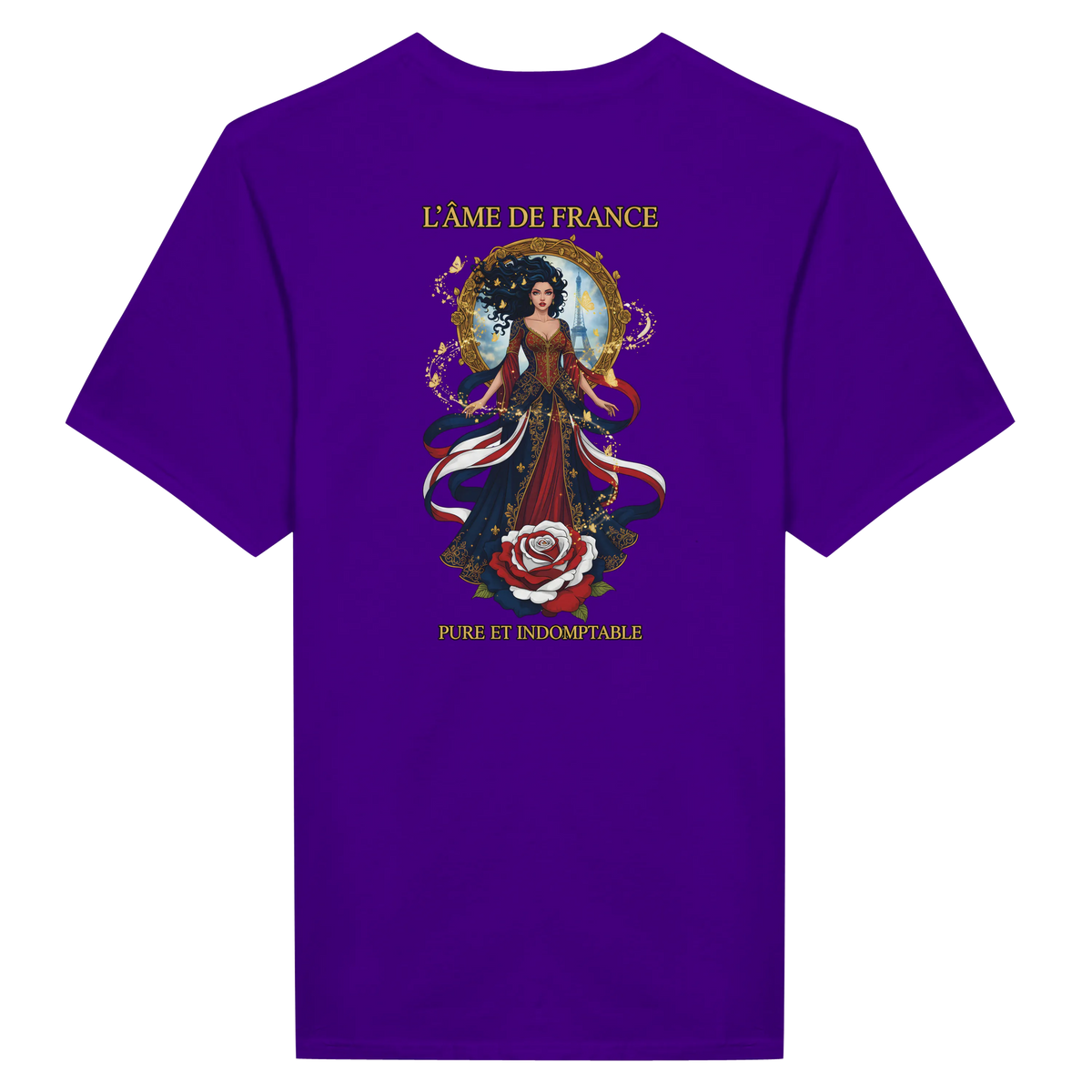 T-shirt  femme L'âme de France – Premium Cotton Tee with Classic French Design