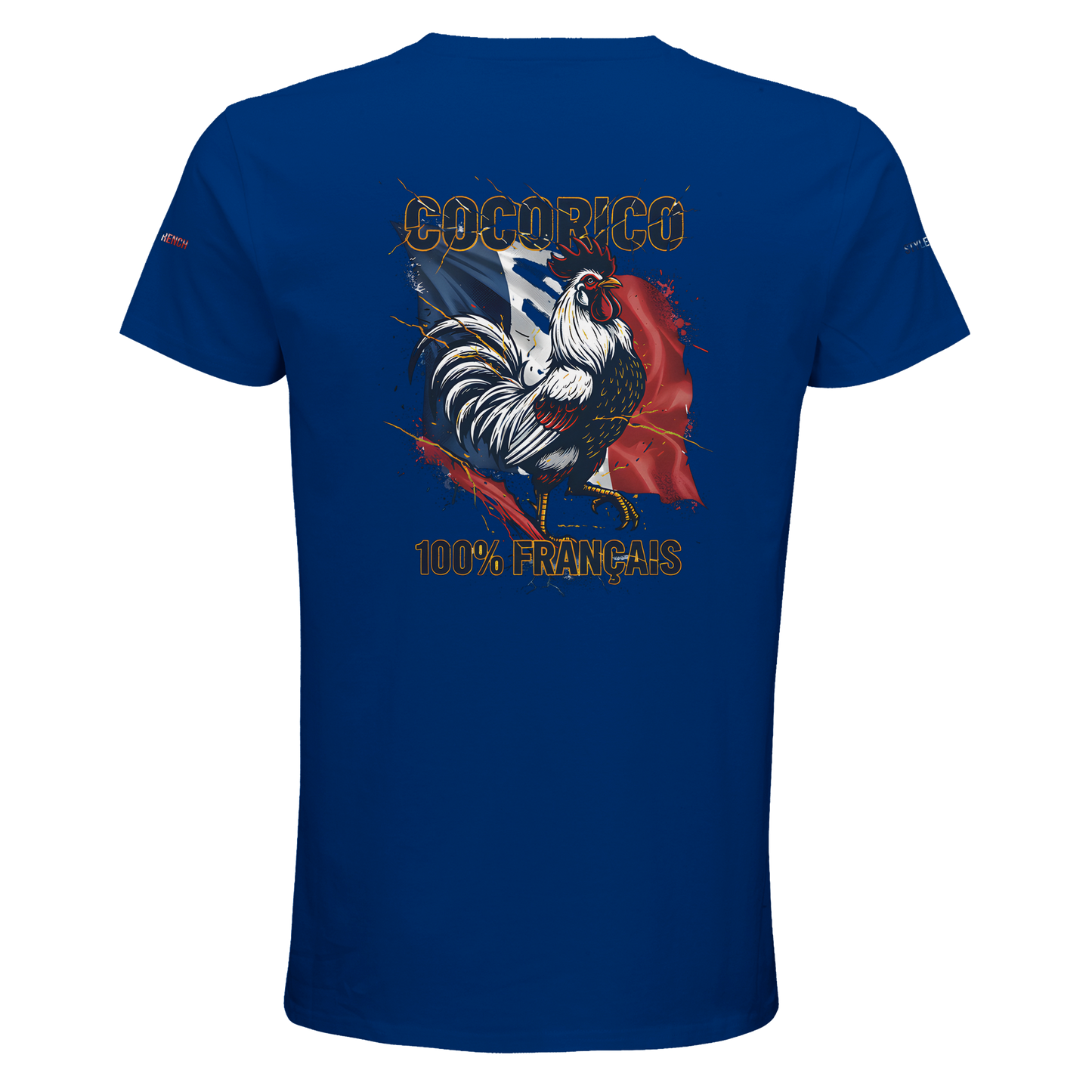T-shirt Homme Cocorico - Coton Bio Premium à Col Rond