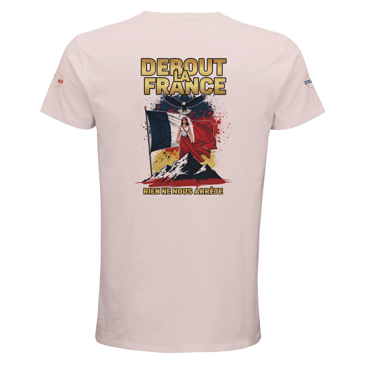 T-shirt Femme Debout la France – 100% Coton Bio