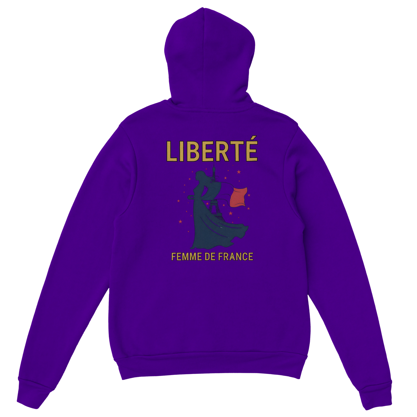 Sweat à Capuche Femme Liberté – Confort Premium et Design Élégant