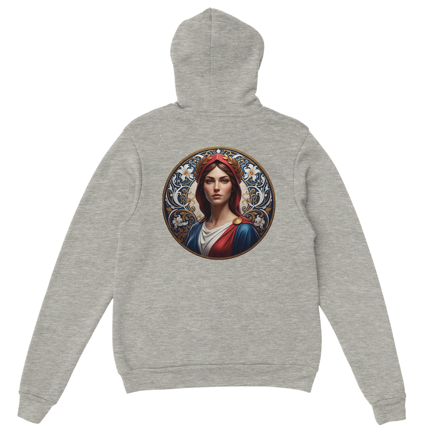 Sweat à capuche femme Marianne - Hoodie en coton et polyester