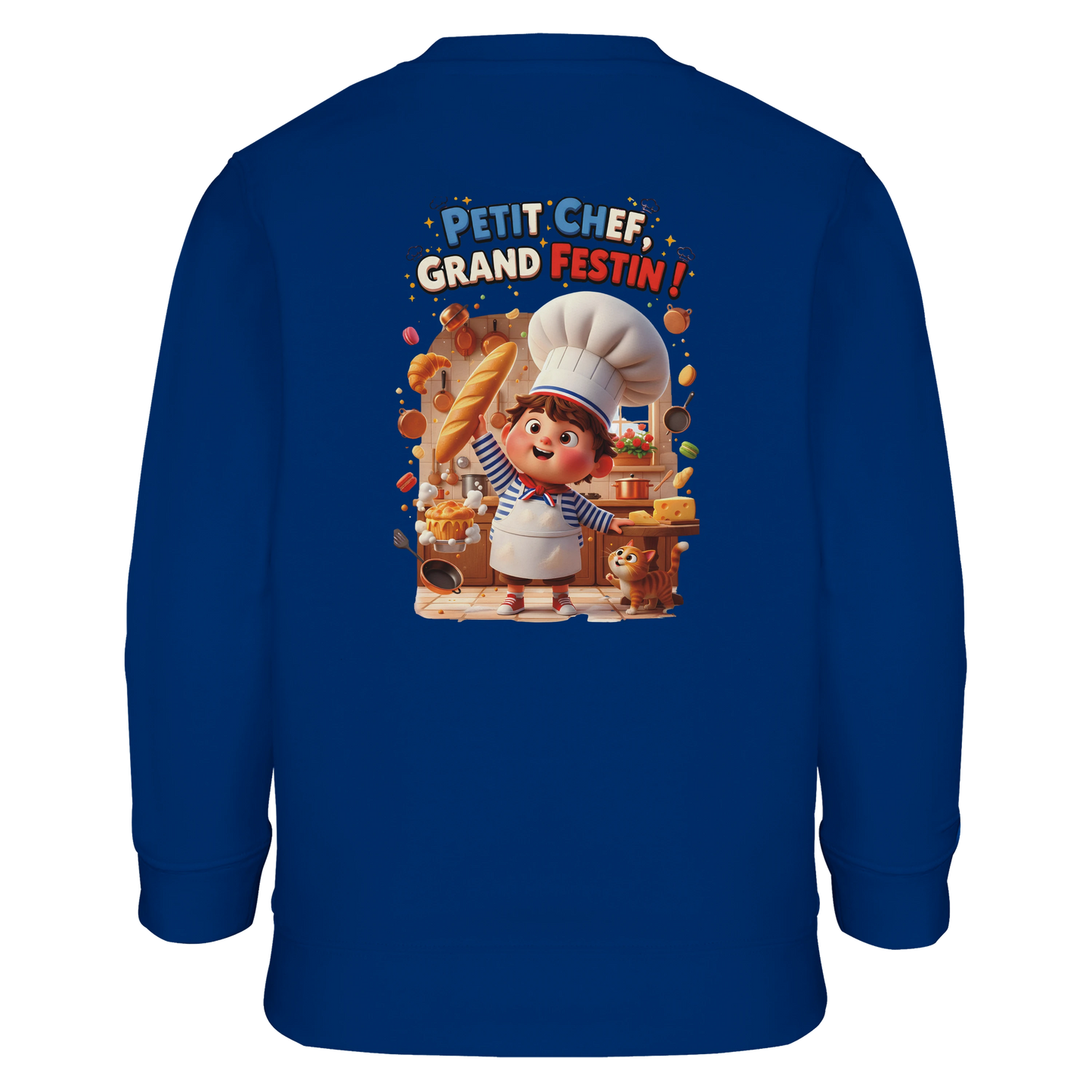 Petit Chef Grand Festin Sweat-shirt Enfant – Sweat Éco-responsable Confortable