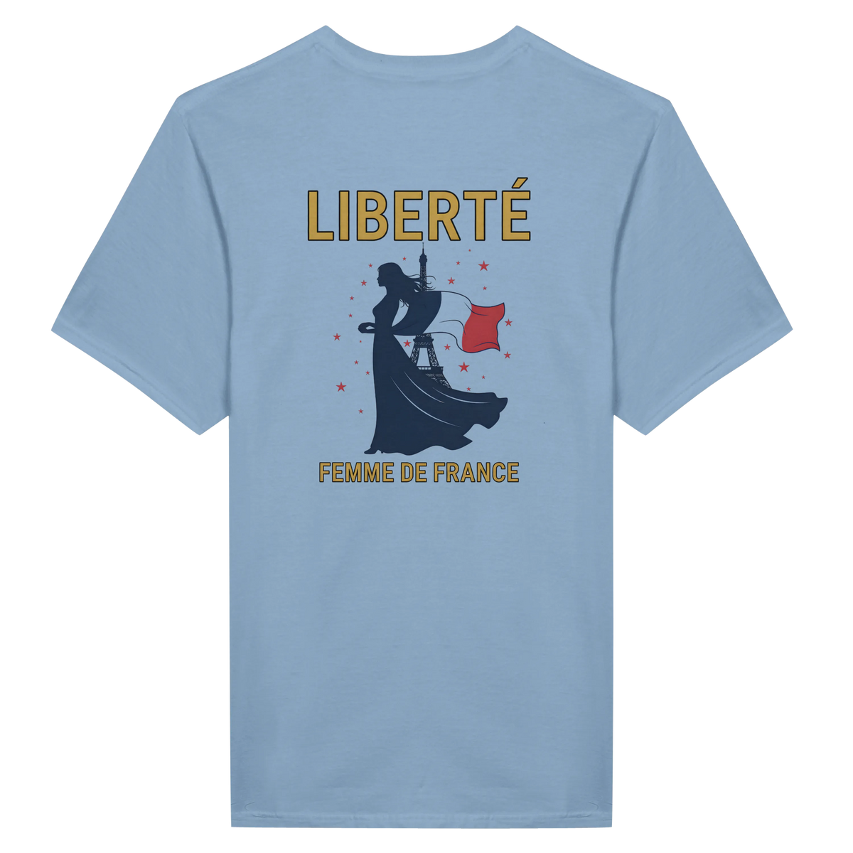 T-shirt Femme Liberté Classique – Col Ras du Cou Gildan 64000