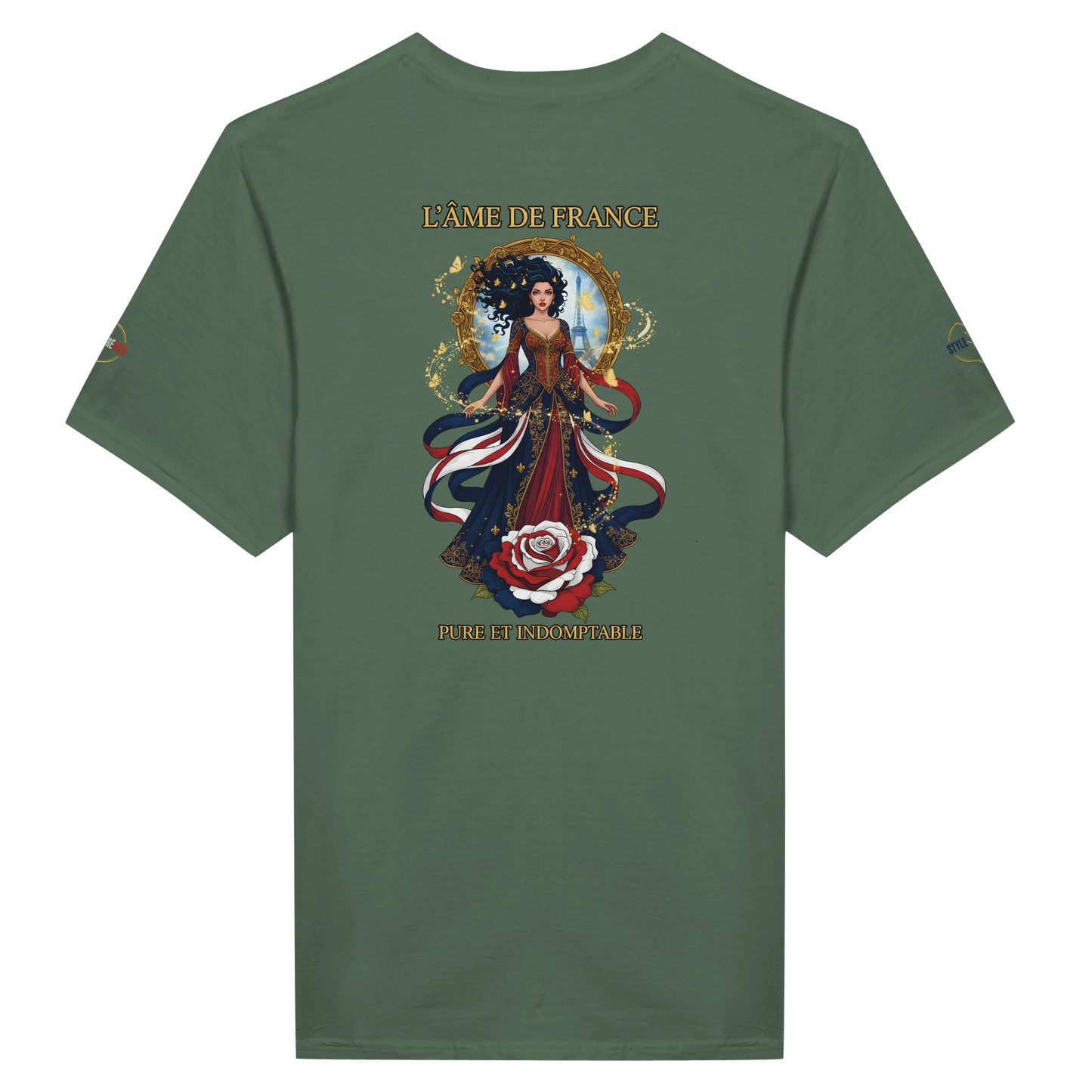 T-shirt  femme L'âme de France – Premium Cotton Tee with Classic French Design