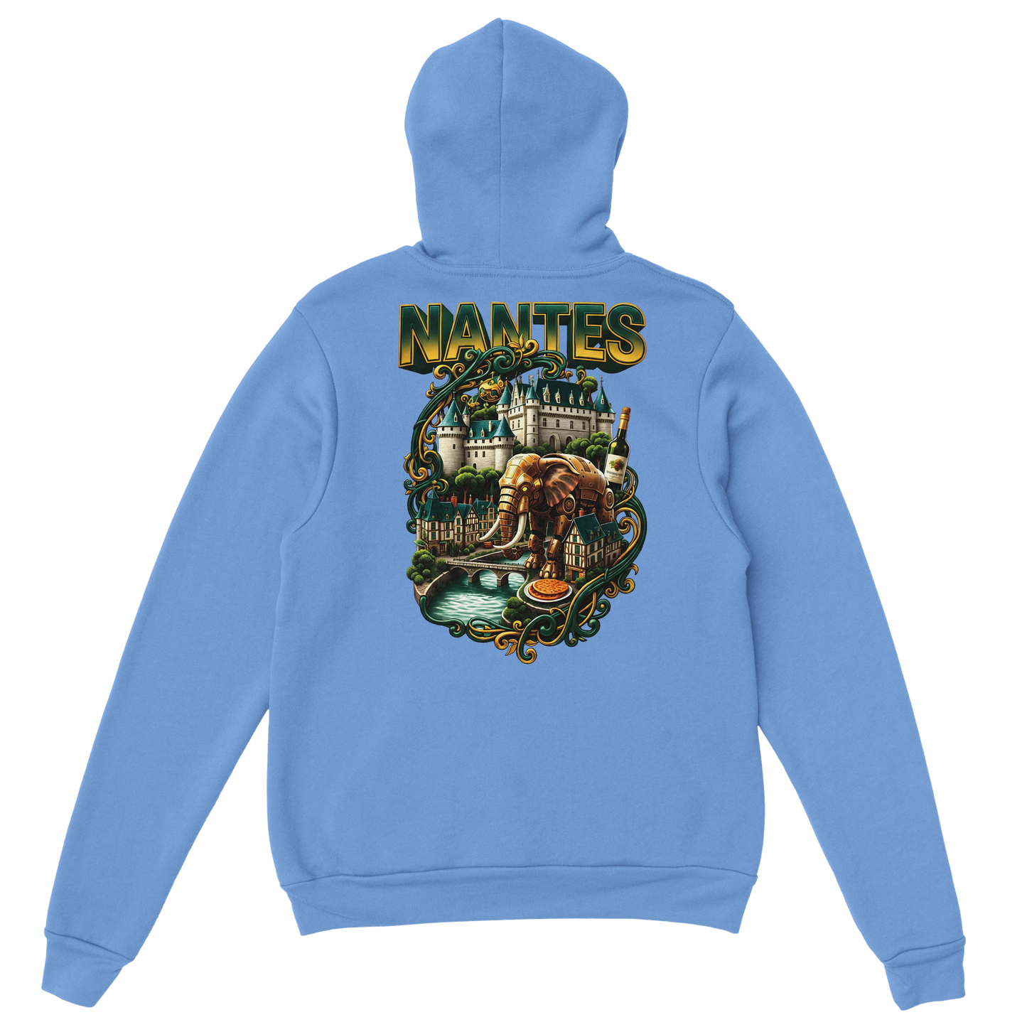 Sweat à capuche unisexe Nantes – Confort premium et style urbain