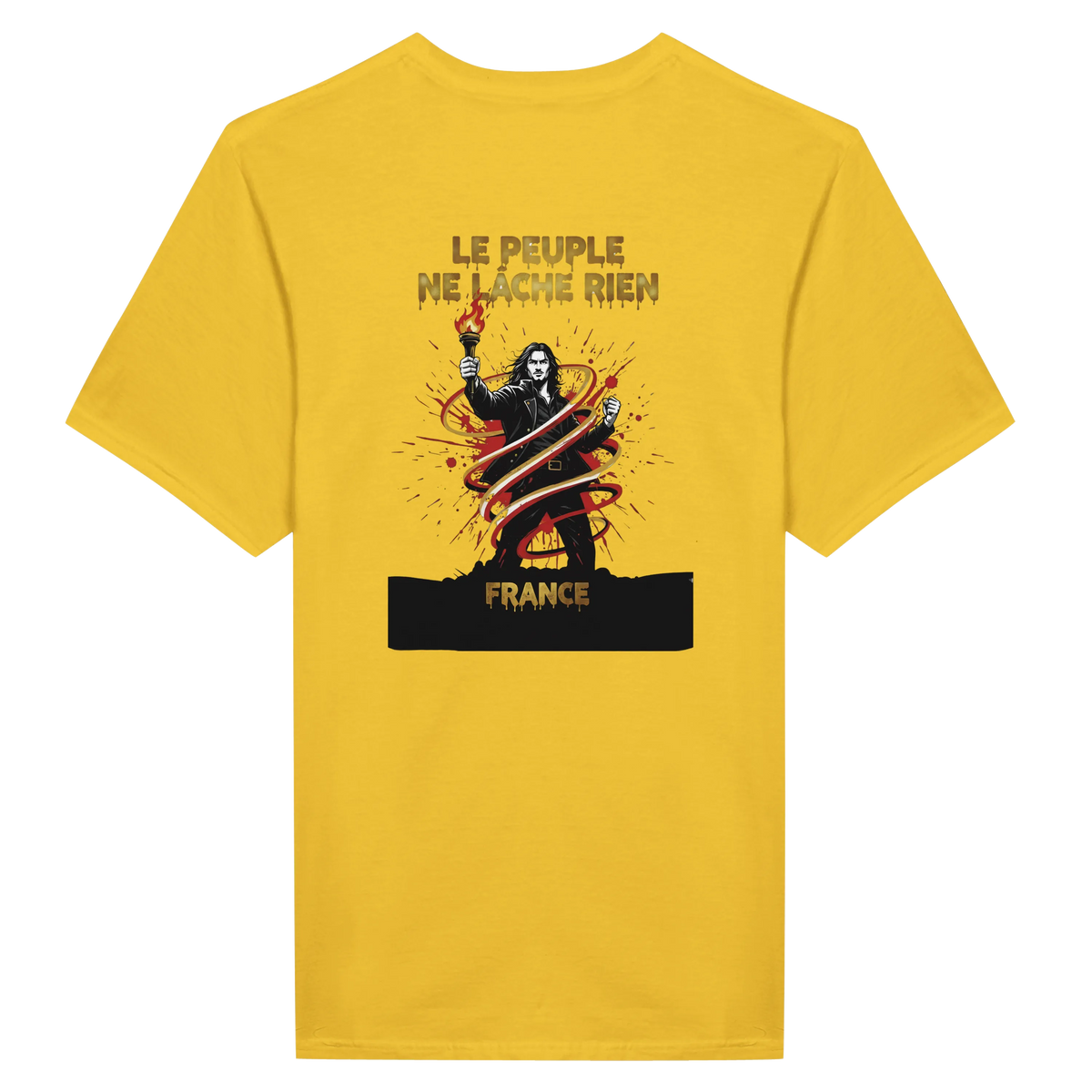 T-shirt Le Peuple Ne Lâche Rien – T-shirt Activiste Premium