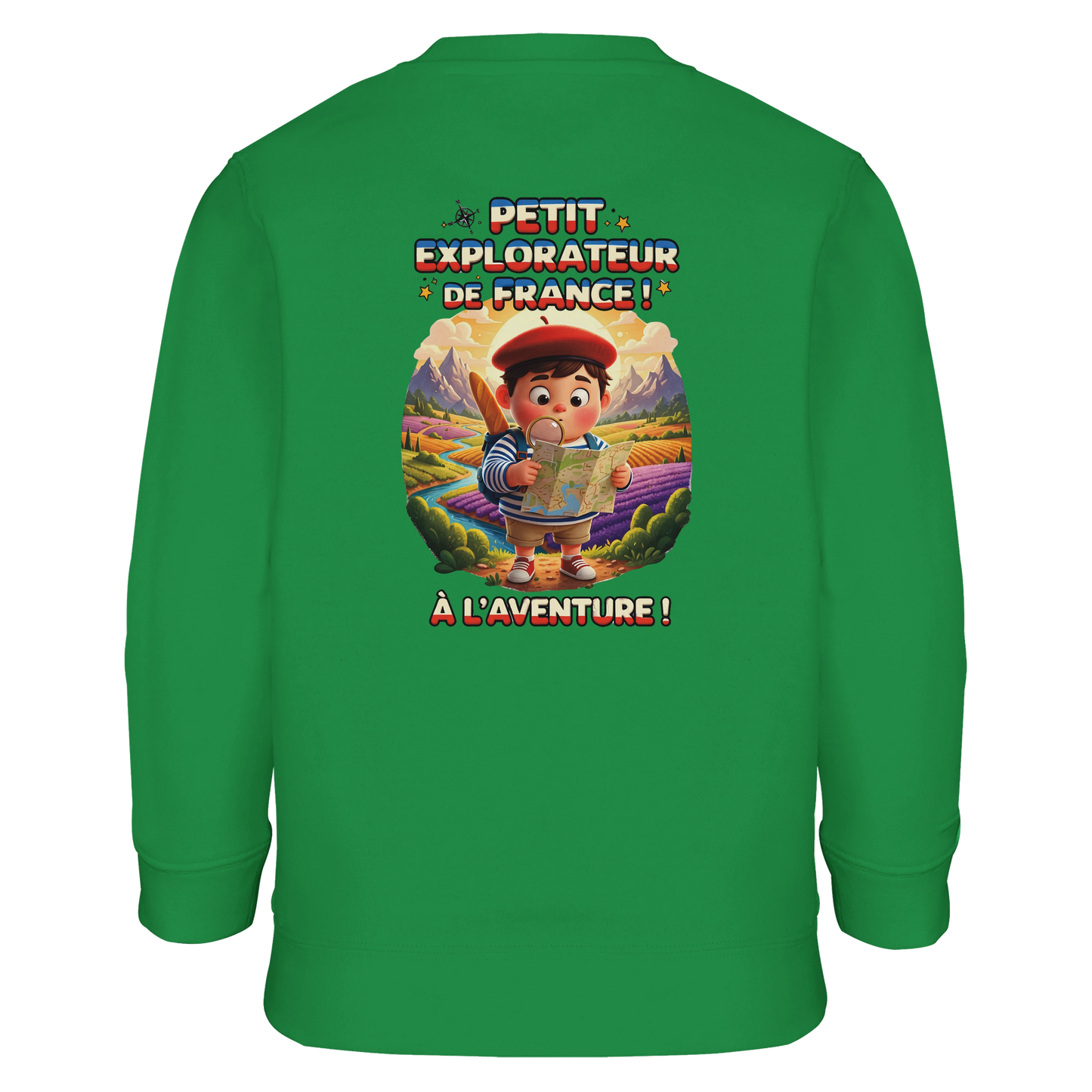 Sweat-shirt Garçon Petit Explorateur – Confort Éco-Responsable