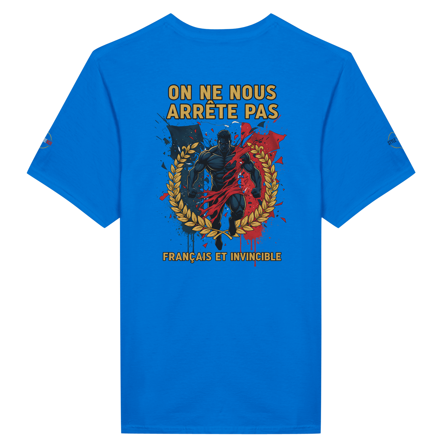 T-shirt Homme 'On  nous arrête pas' – Coton Premium Confort