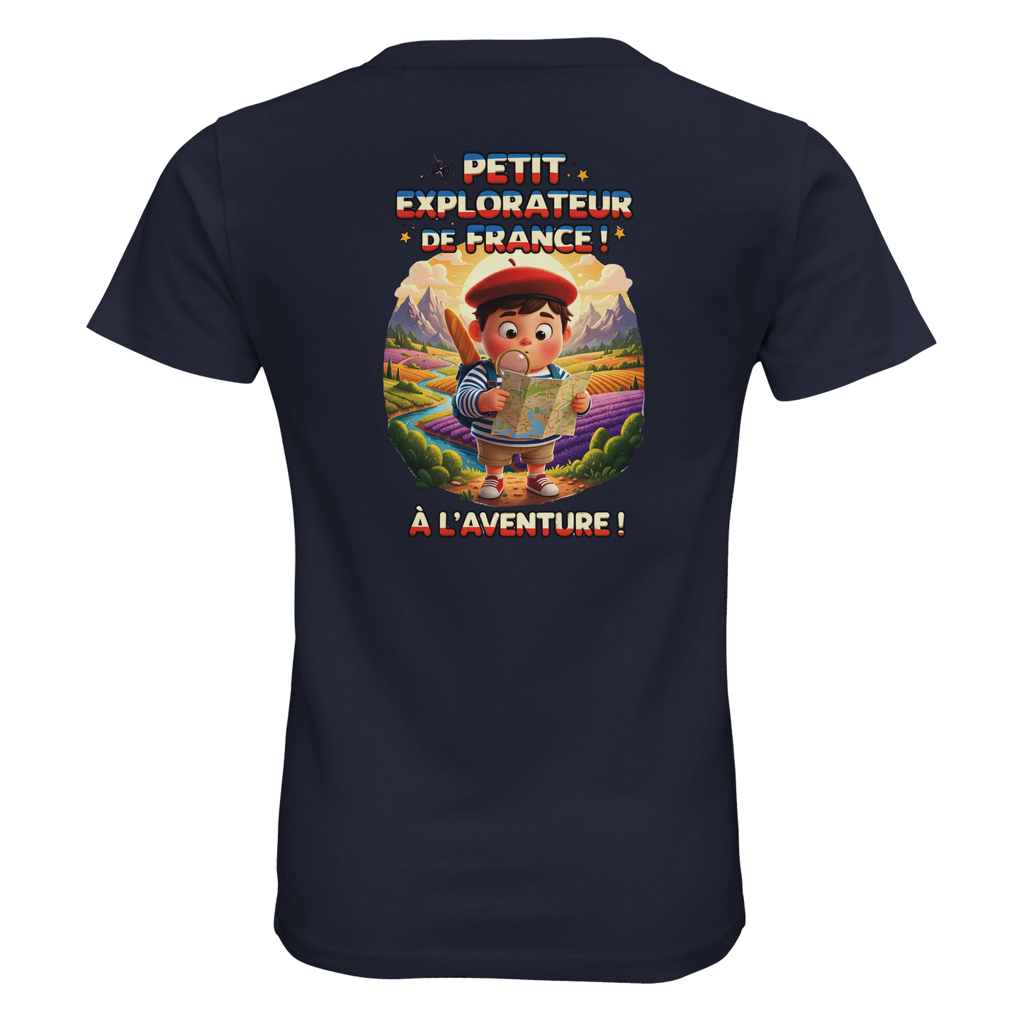 T-shirt Garçon Petit Explorateur – 100% Coton Bio