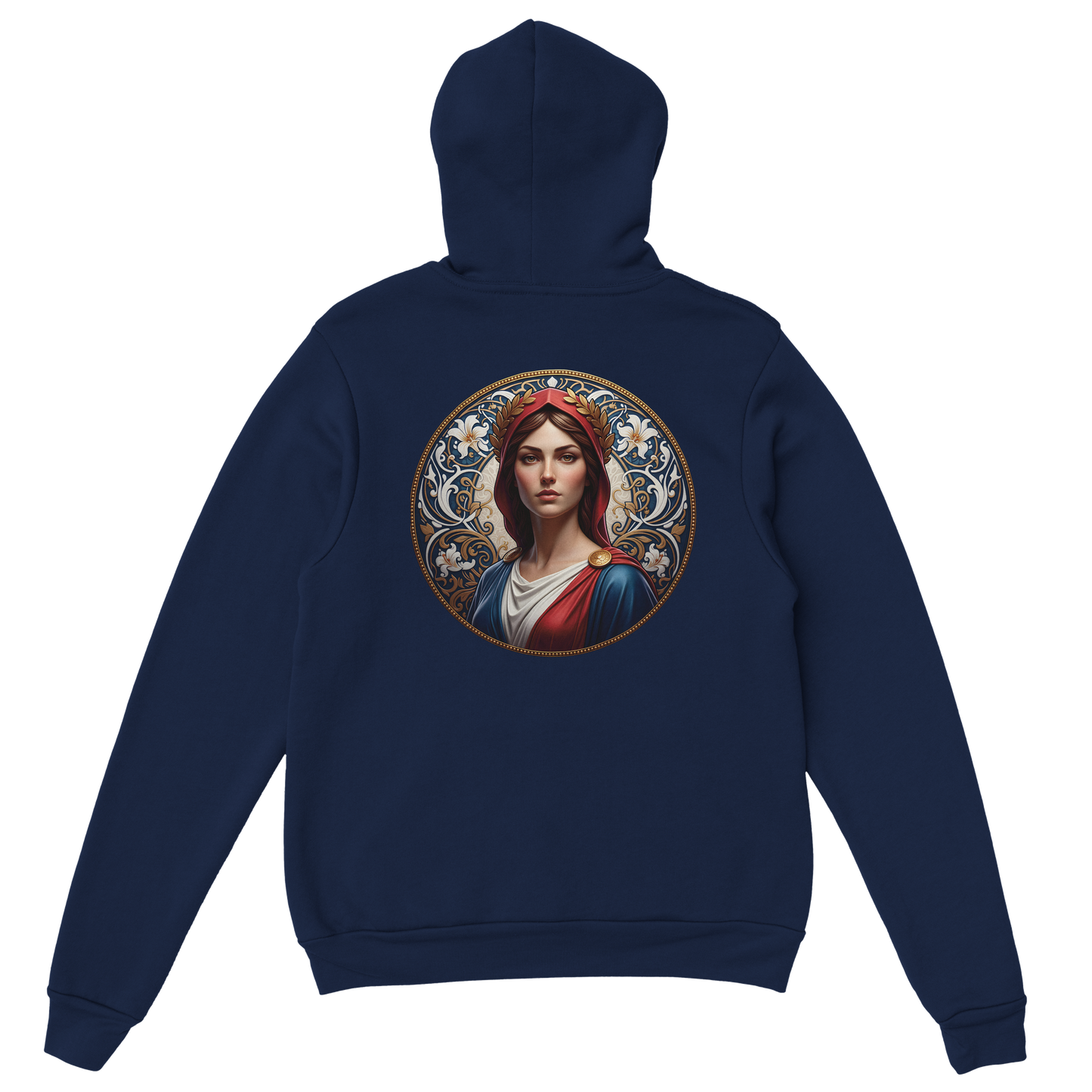 Sweat à capuche femme Marianne - Hoodie en coton et polyester