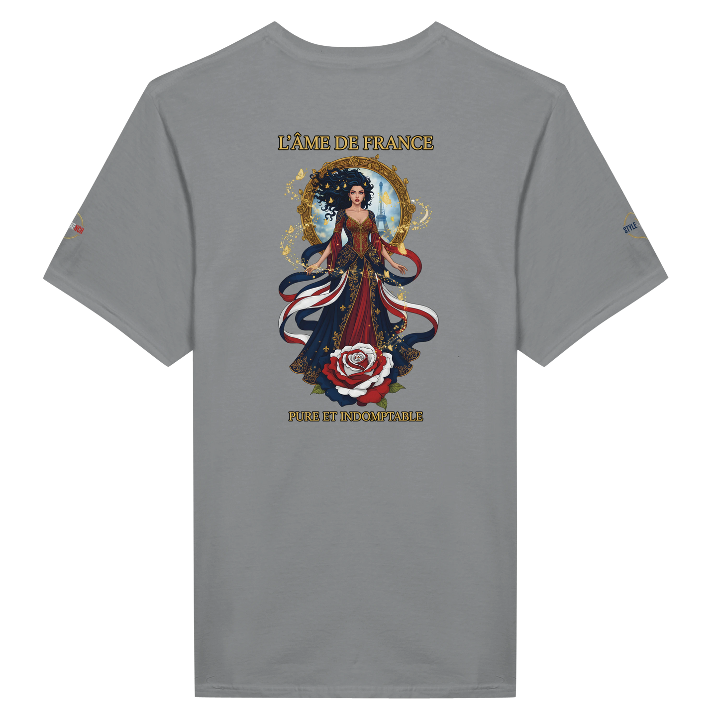 T-shirt  femme L'âme de France – Premium Cotton Tee with Classic French Design