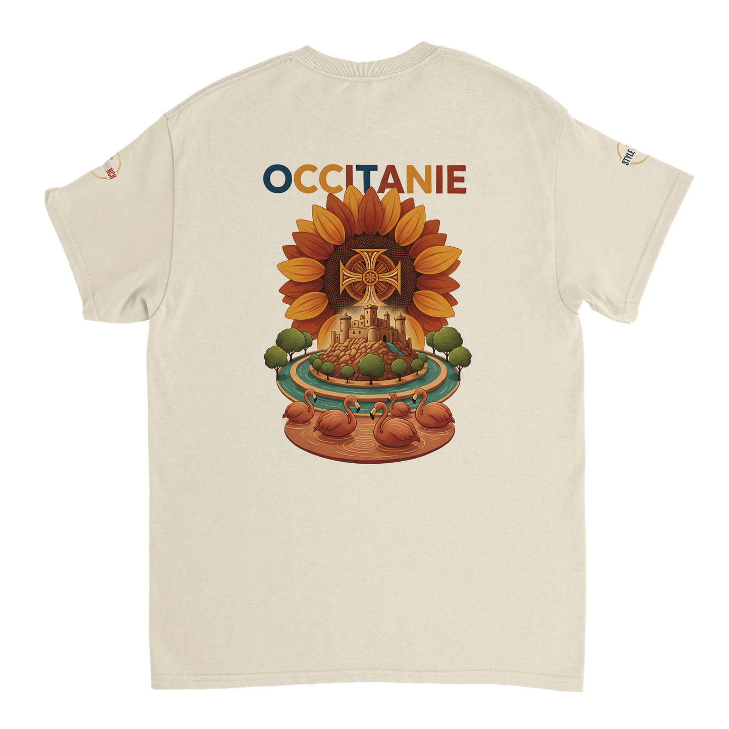 T-shirt Unisexe Occitanie – Coton Épais Premium