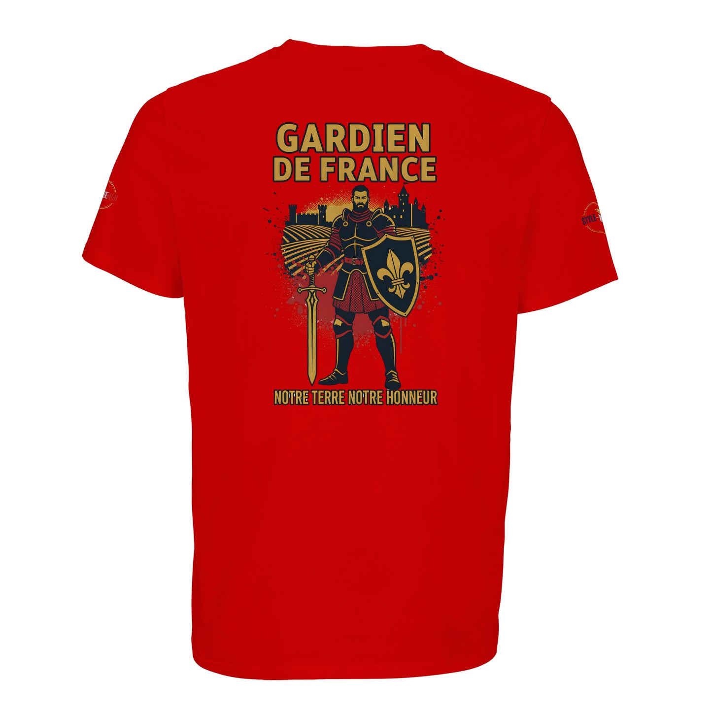 T-shirt Gardien de France pour Homme - Coton Bio Premium