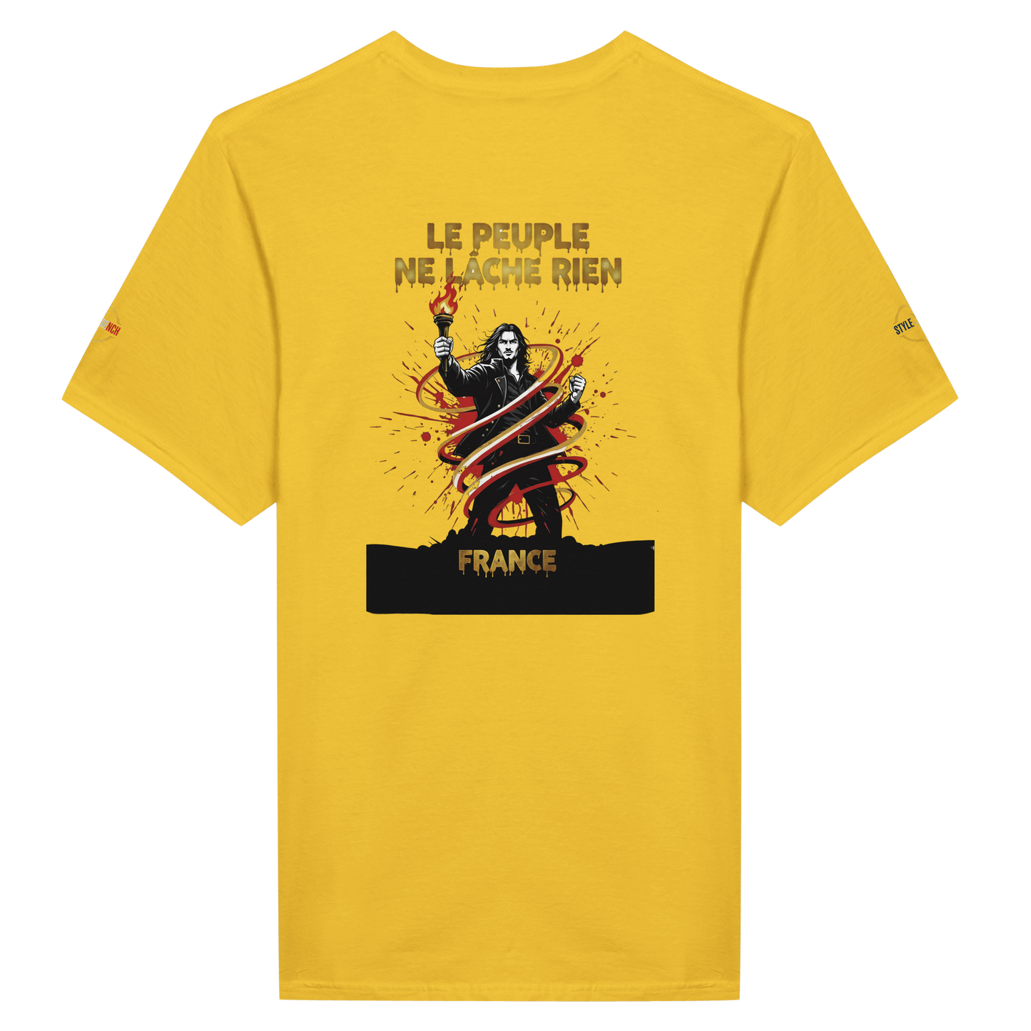 T-shirt Le Peuple Ne Lâche Rien – T-shirt Activiste Premium